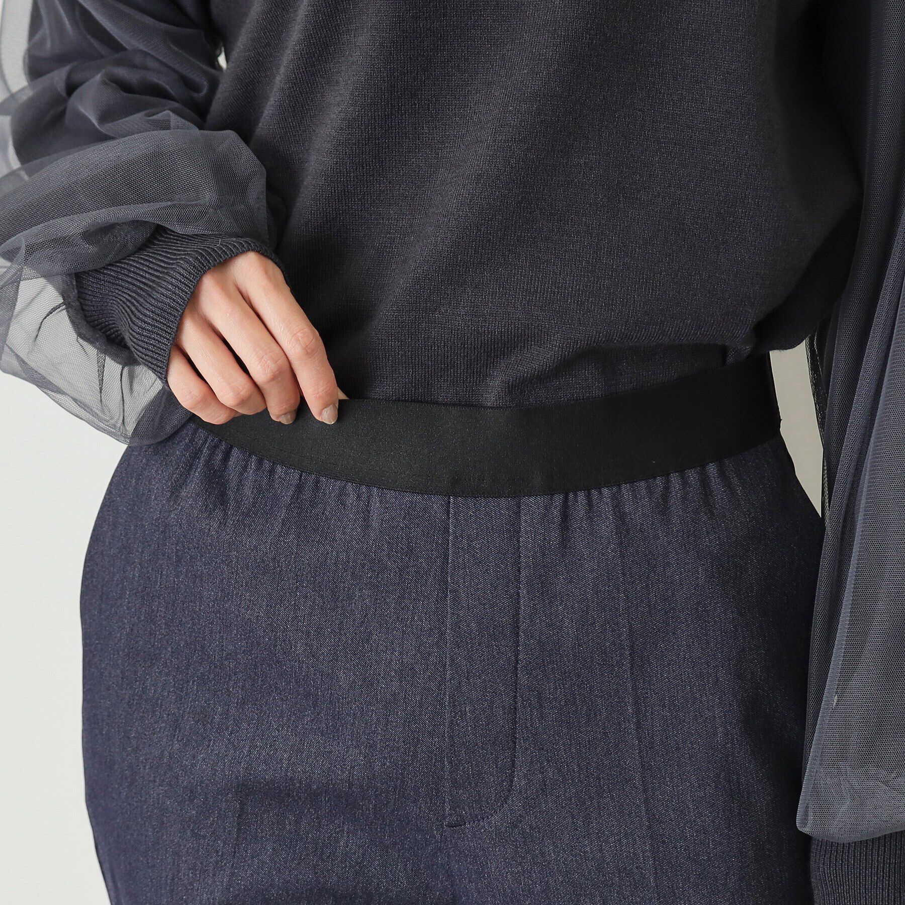 OPAQUE.CLIP「《S-LLsize》裏起毛ハイストレッチスティックパンツ【吸湿発熱/洗濯機洗い可】」|その他|