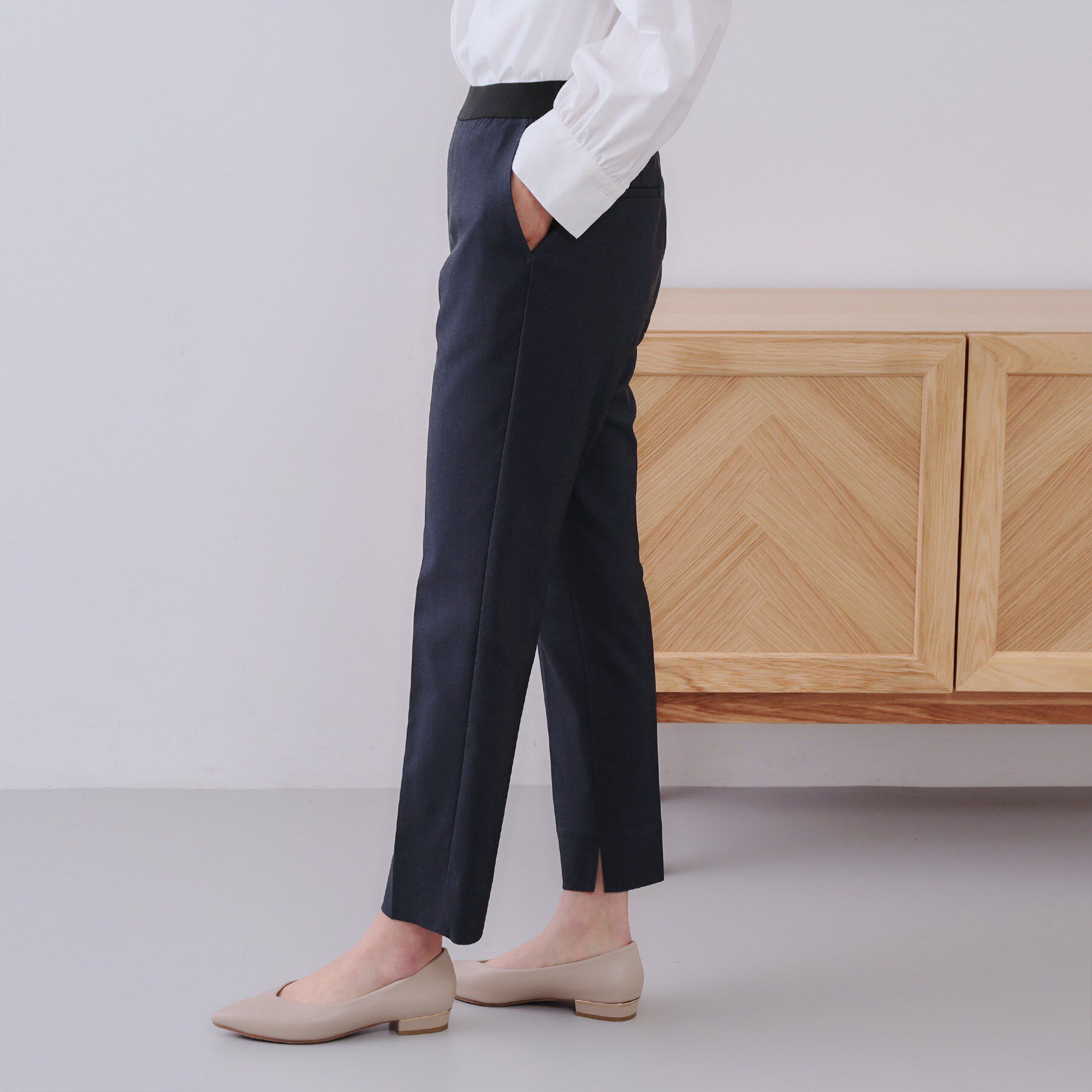 OPAQUE.CLIP「《S-LLsize》ハイストレッチイージースティックパンツ【洗濯機洗い可】」|その他|