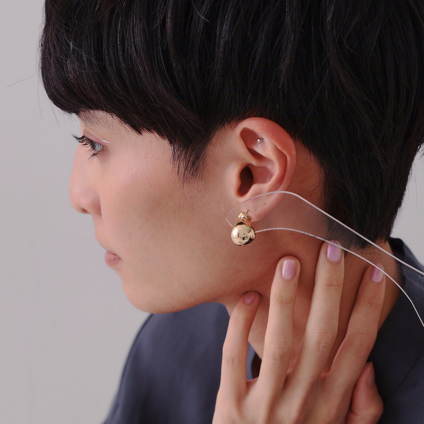 OPAQUE.CLIP「メタルピアス」|ピアス|