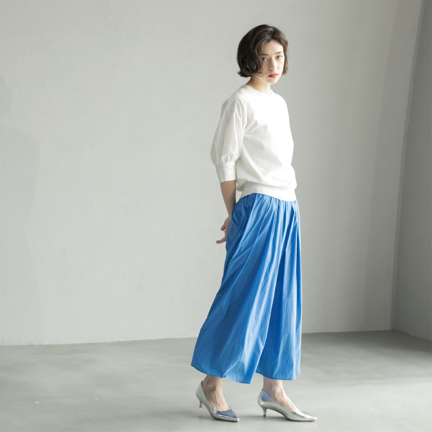 OPAQUE.CLIP「フハクスリーブドッキングニット【洗濯機洗い可】」|ニット・セーター|