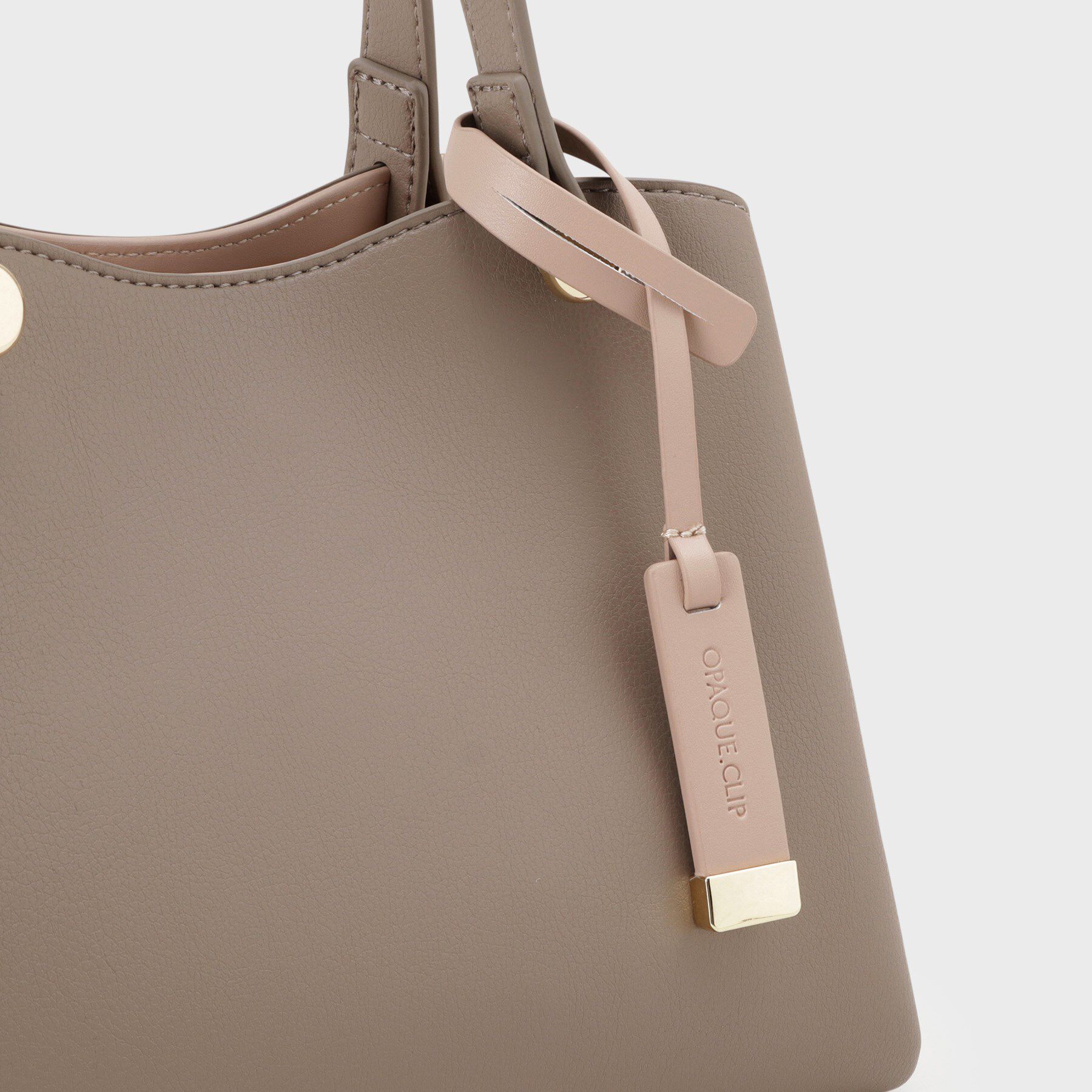 OPAQUE.CLIP「【2WAY】バイカラーミドルボストンバッグ」|ボストンバッグ|