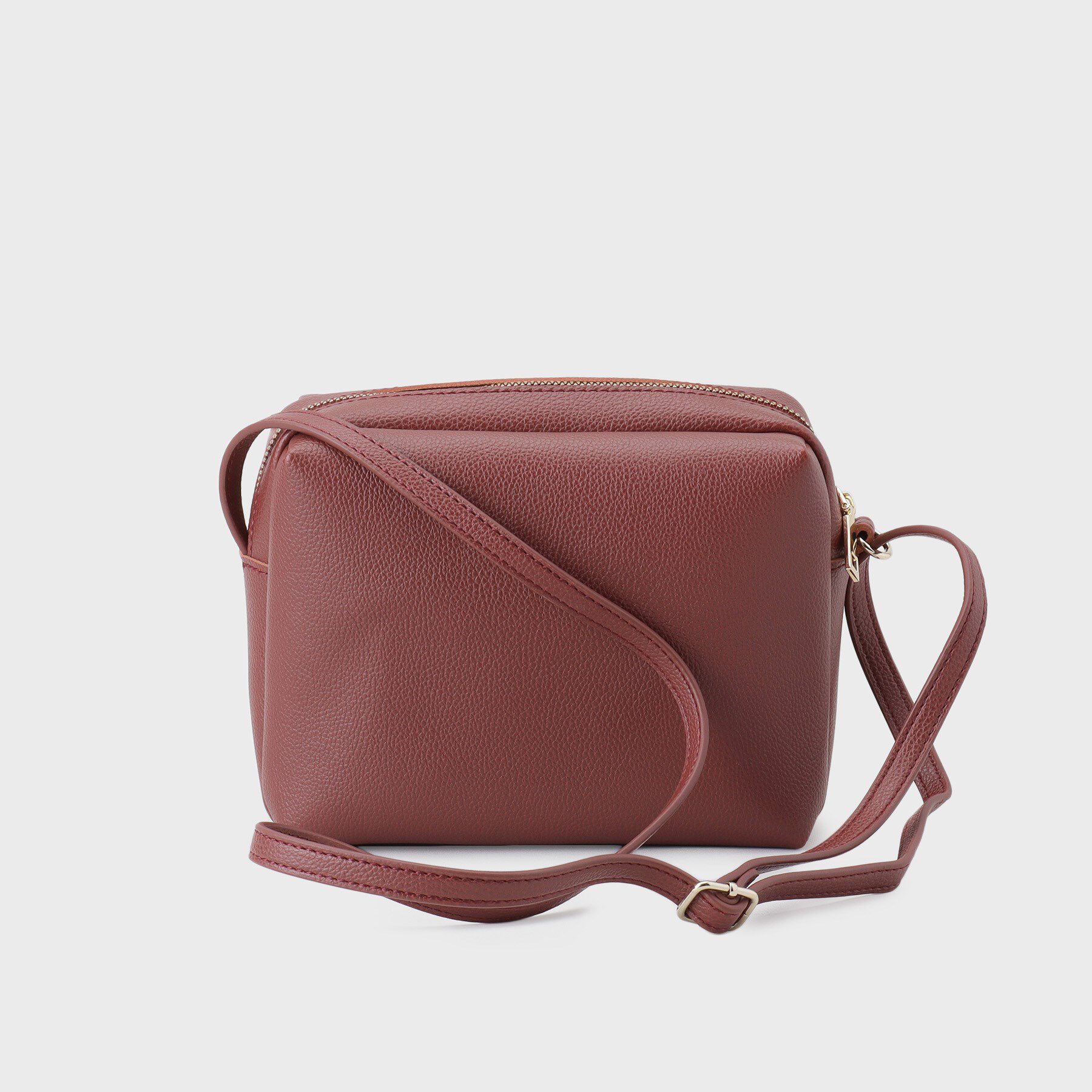 OPAQUE.CLIP「【長さ調節可能】ラウンドスクエアマチ付きミニショルダーバッグ」|ショルダー・メッセンジャー|