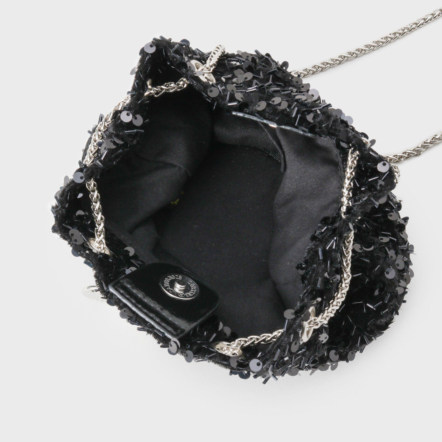 OPAQUE.CLIP「【2WAY】素材アソートシャイニー巾着ミニショルダーバッグ」|ショルダー・メッセンジャー|