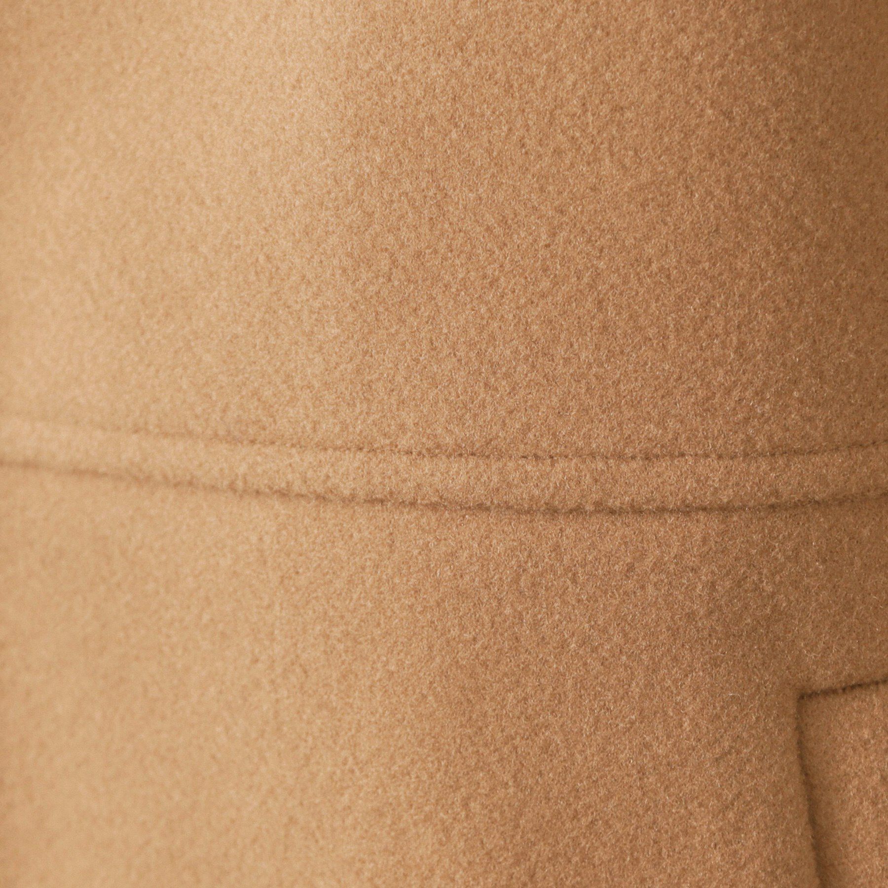 OPAQUE.CLIP「ウールライクメルトンノーカラーコート【洗濯機洗い可】」|ノーカラーコート|