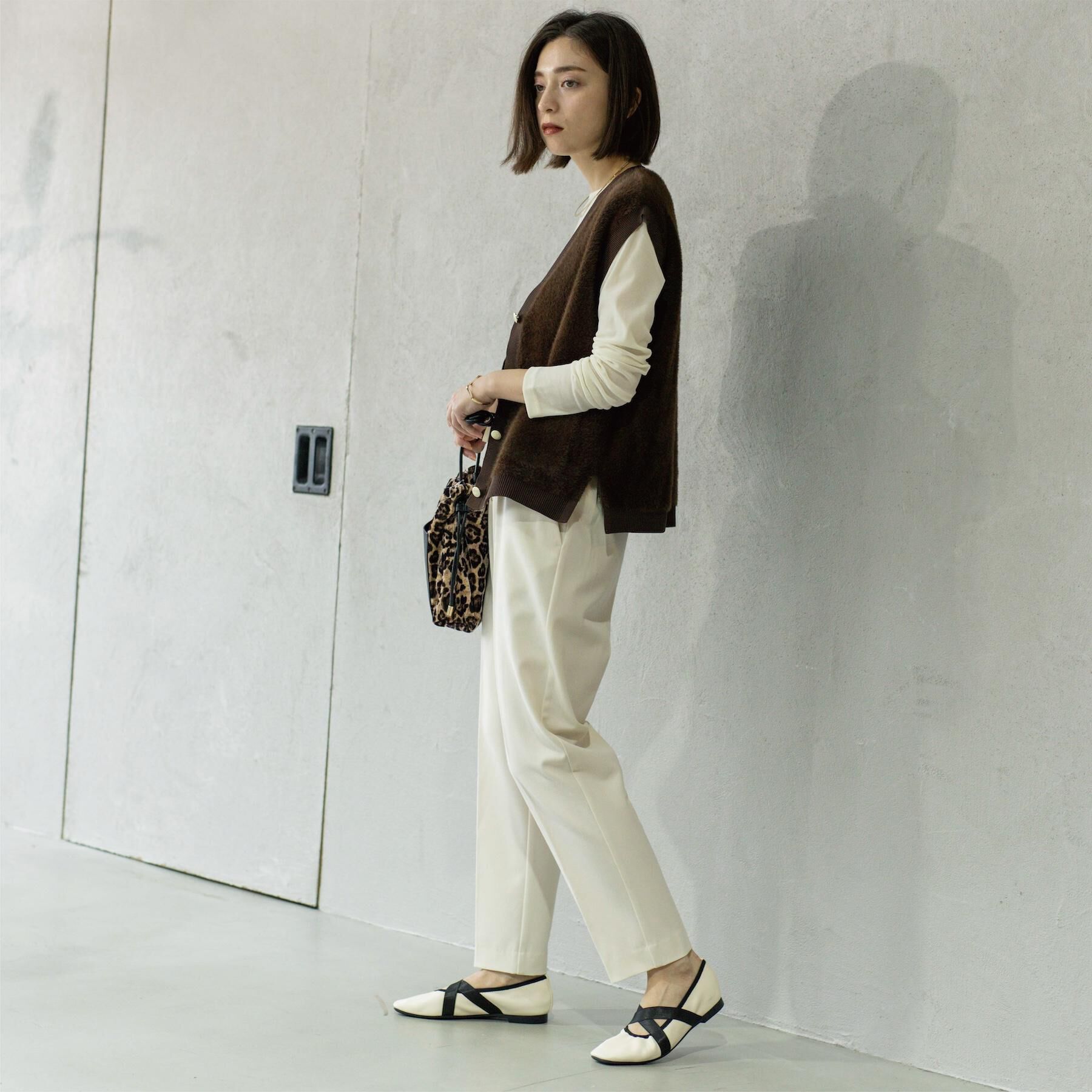 OPAQUE.CLIP「ウォームタッチ イージーテーパードパンツ【洗濯機洗OK/ストレッチ】≪SS～LL≫」|その他|