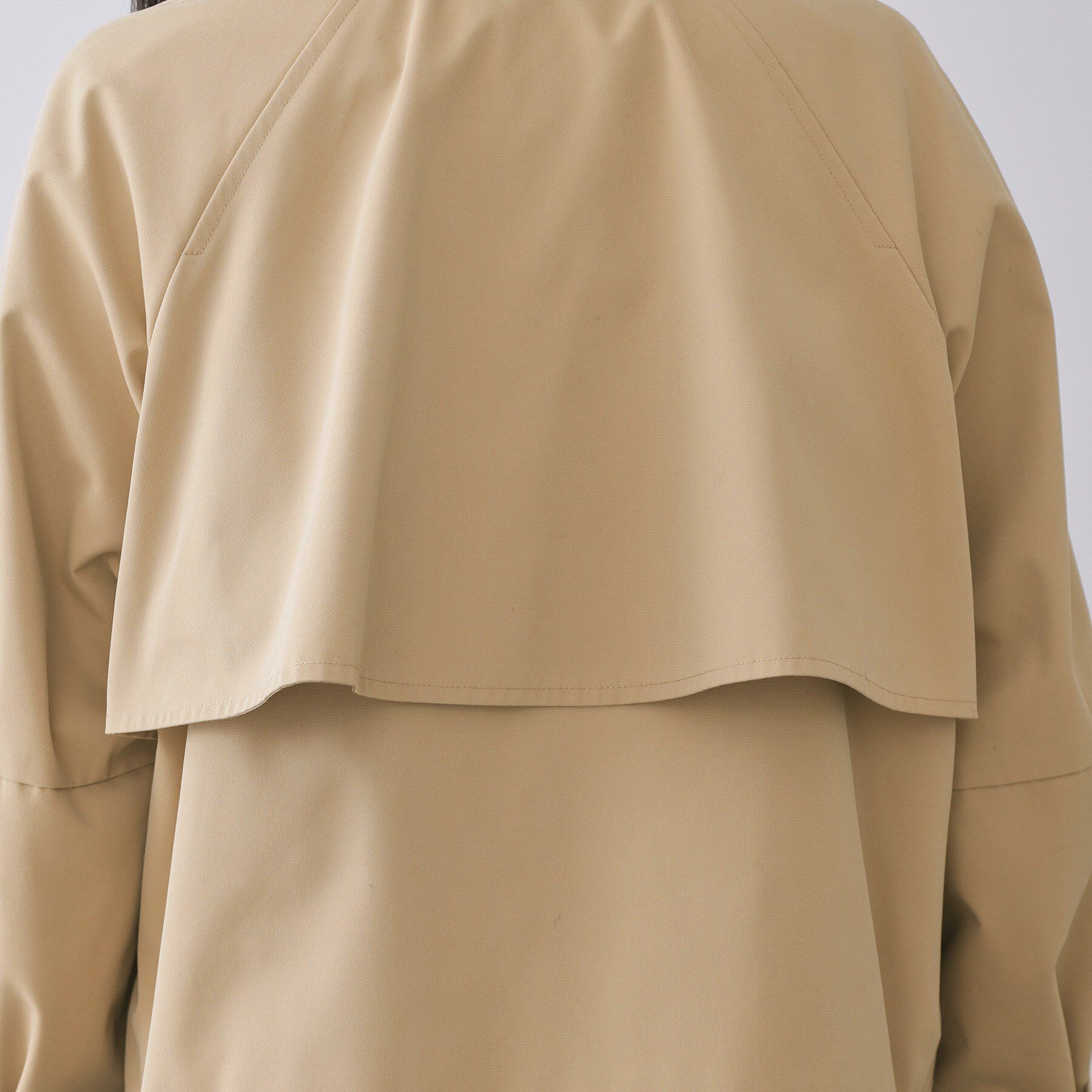 OPAQUE.CLIP「ショートトレンチコート【洗える】」|トレンチコート|