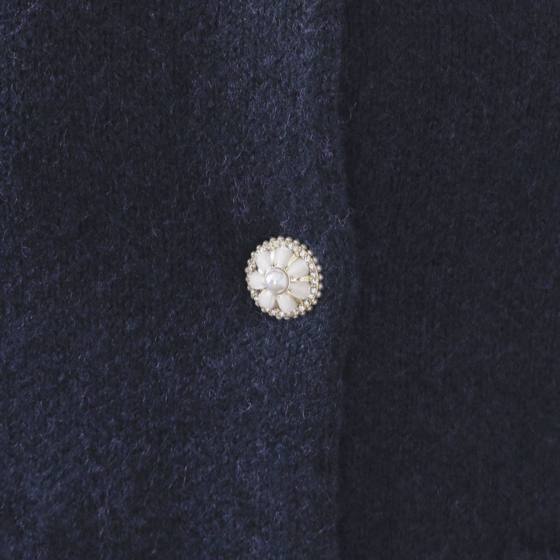 OPAQUE.CLIP「ビジューボタンニットカーディガン【洗える】」|カーディガン|