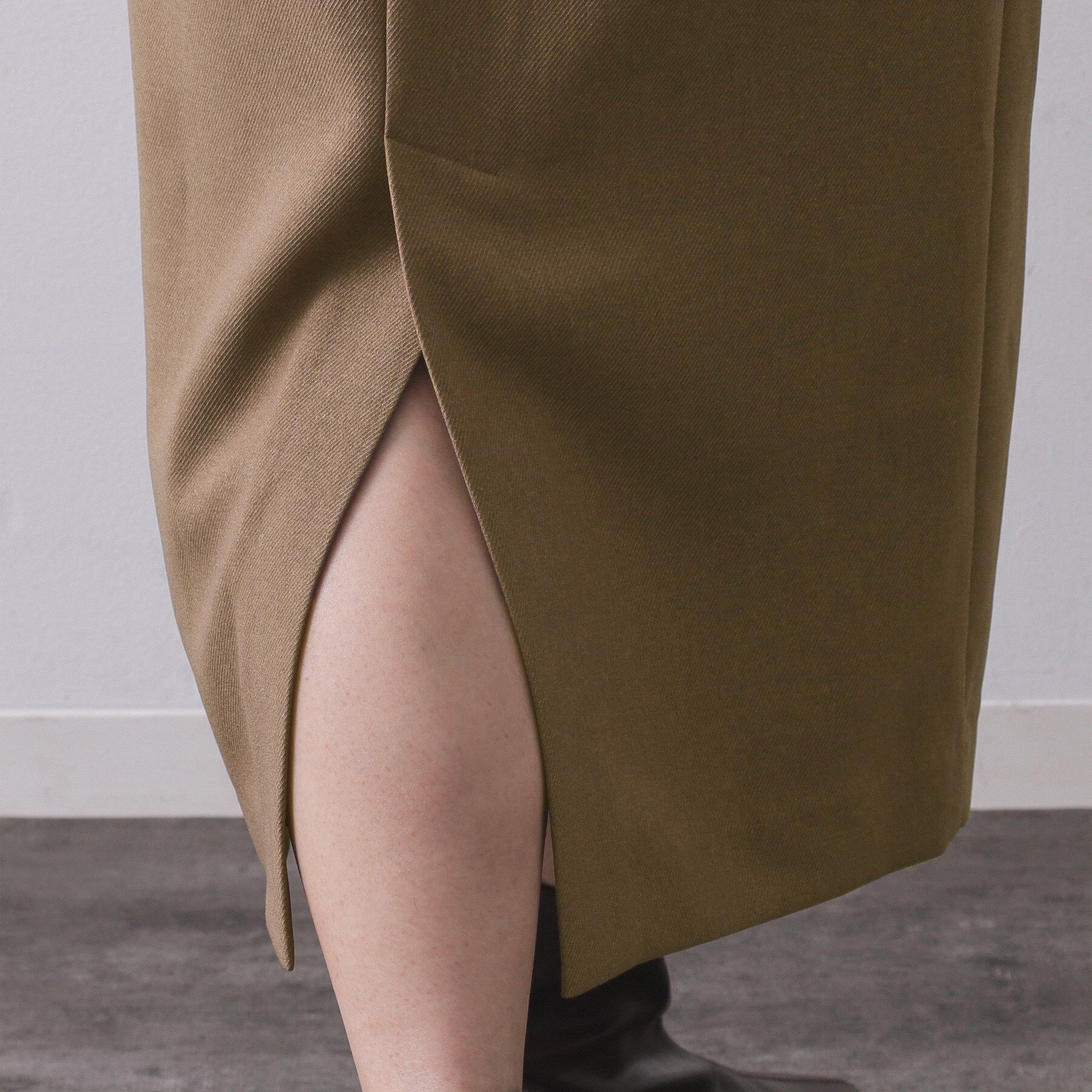 OPAQUE.CLIP「ペプラムデザインジャンパースカート【洗濯機OK】」|ワンピース|