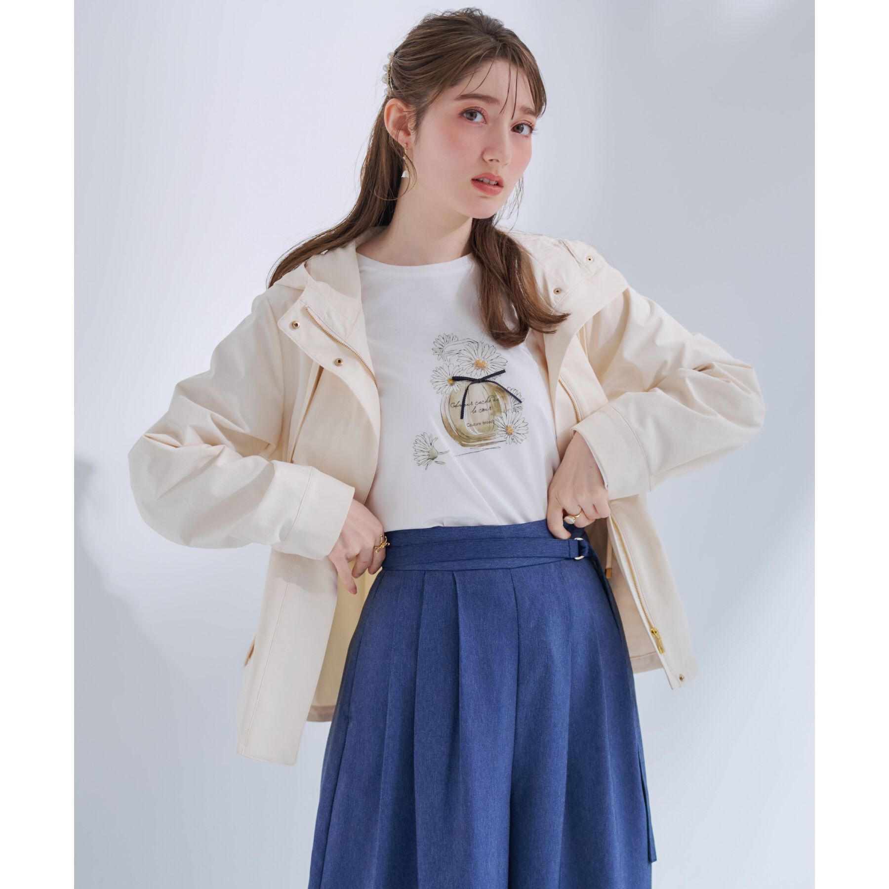 Couture broach「【2025春新作・撥水】愛されマンパ」|ブルゾン・スタジャン|