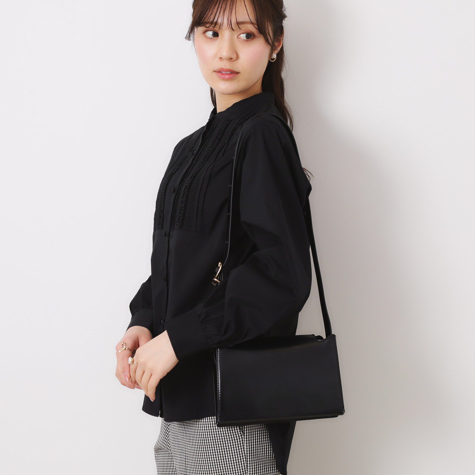 Couture broach「スクエアミニショルダーバッグ」|ショルダー・メッセンジャー|