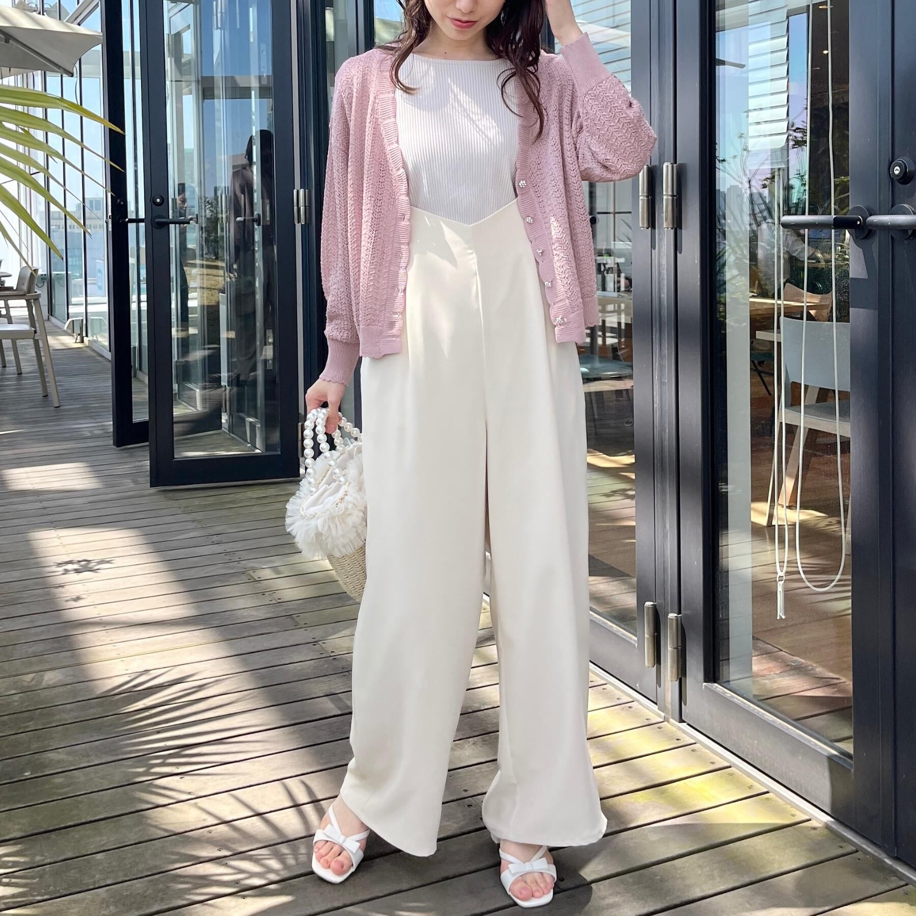 Couture broach「【マシンウォッシャブル・きれいめ】キャミロンパース」|その他|