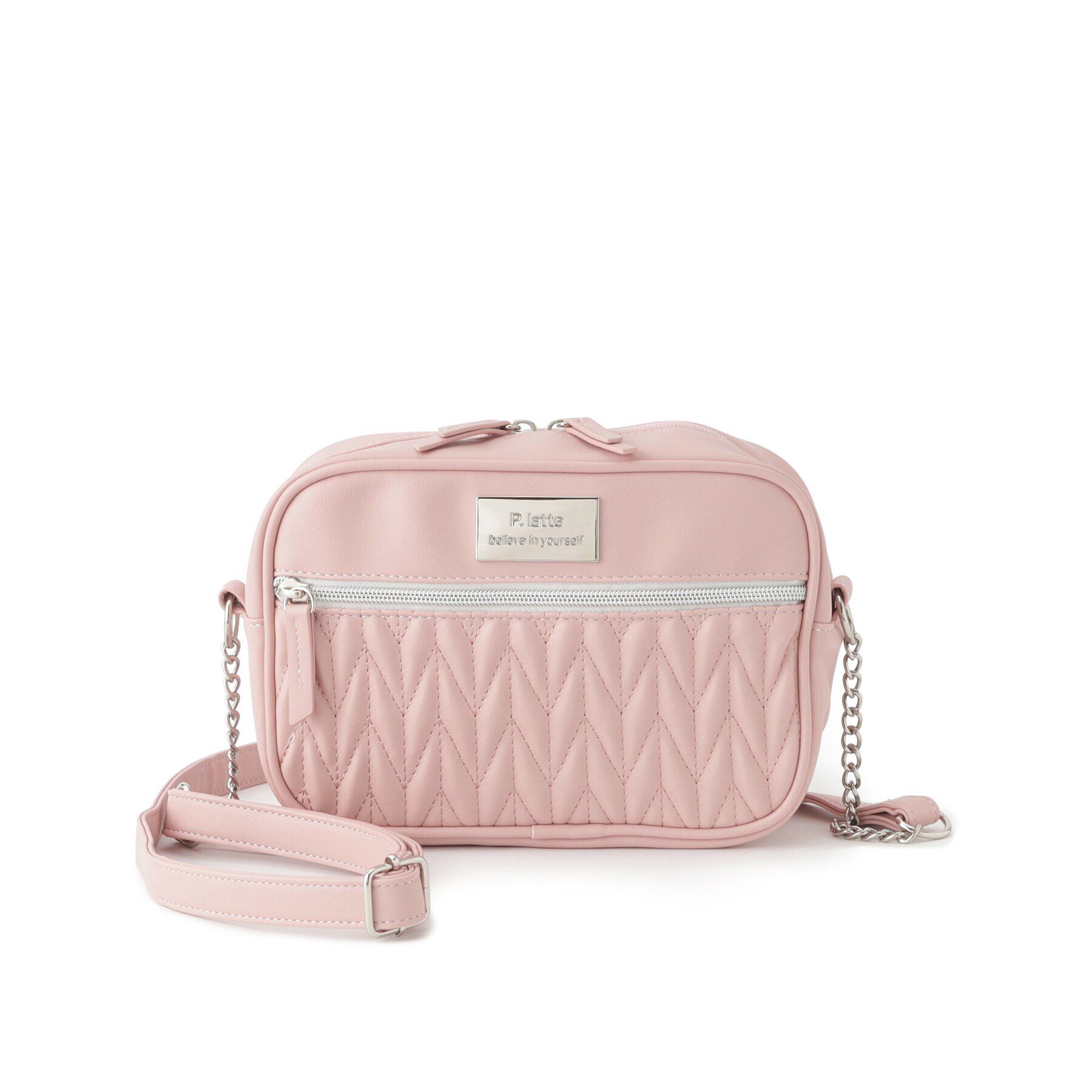 PINK-latte「ガーリーキルトショルダー」|ショルダー・メッセンジャー|