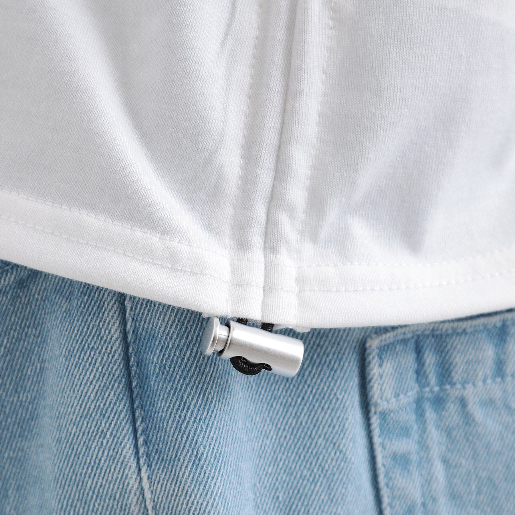 PINK-latte「サイドアジャスターナンバリングTシャツ」|Tシャツ・カットソー|