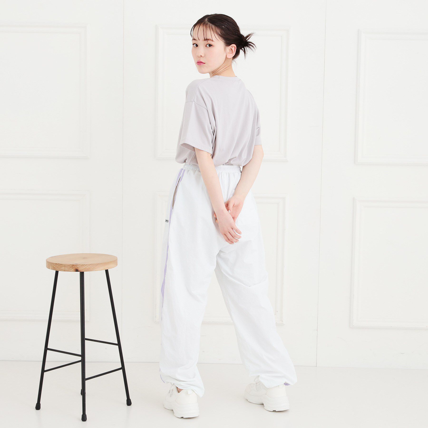 PINK-latte「カレッジTシャツ」|Tシャツ・カットソー|