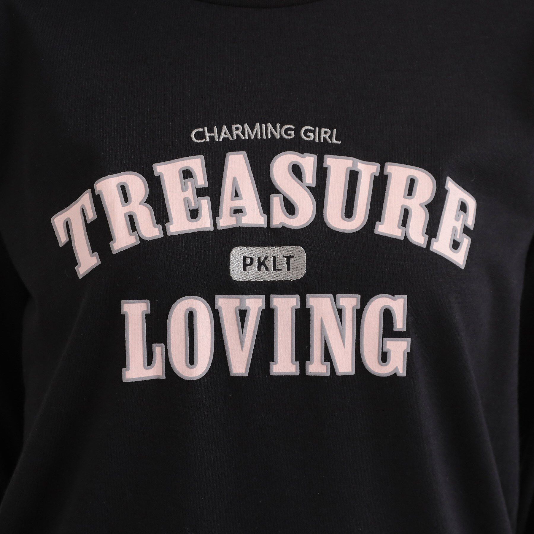 PINK-latte「【プチプラ】カレッジロンT」|Tシャツ・カットソー|