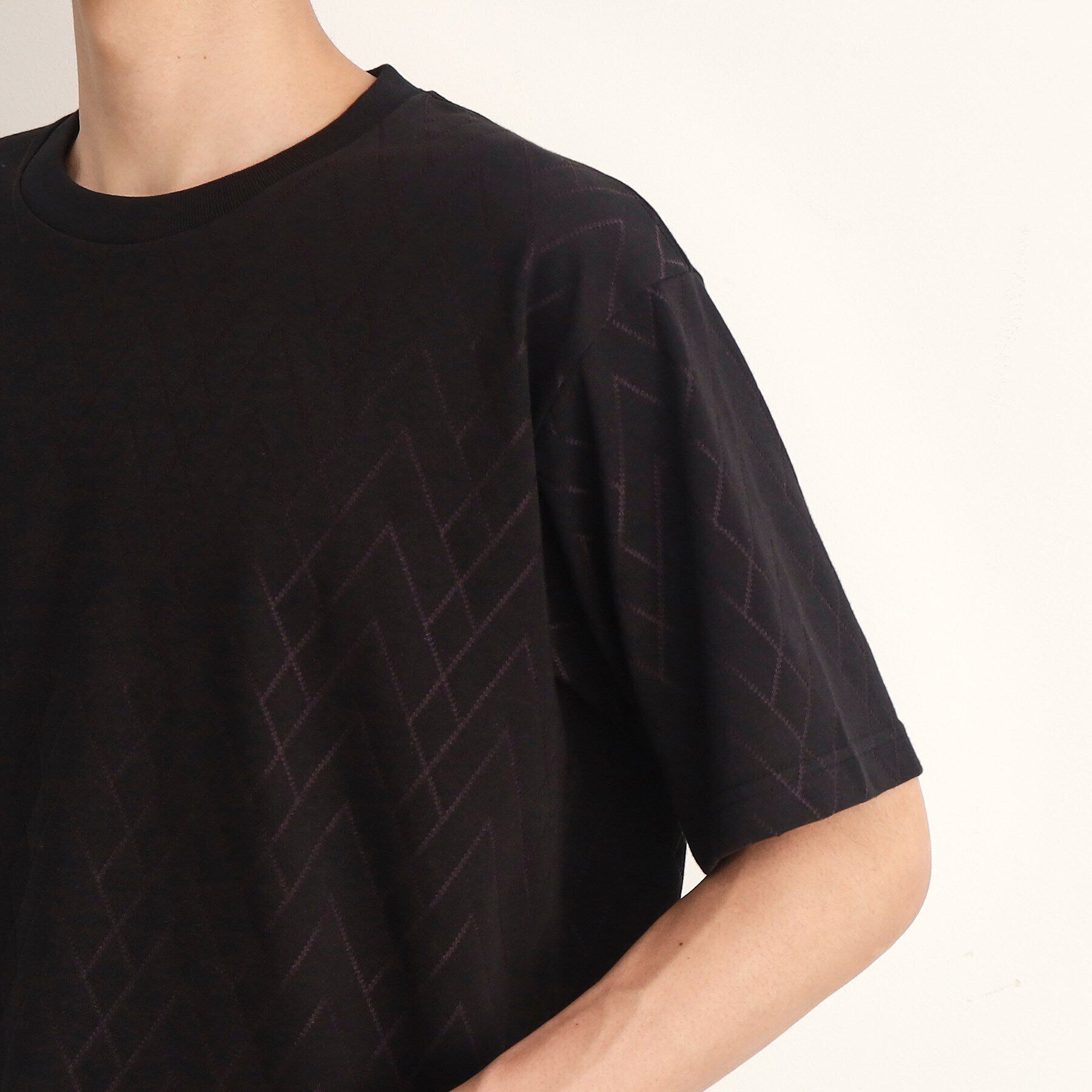 THE SHOP TK「ジオメトリックリンクス半袖Tシャツ」|Tシャツ・カットソー|