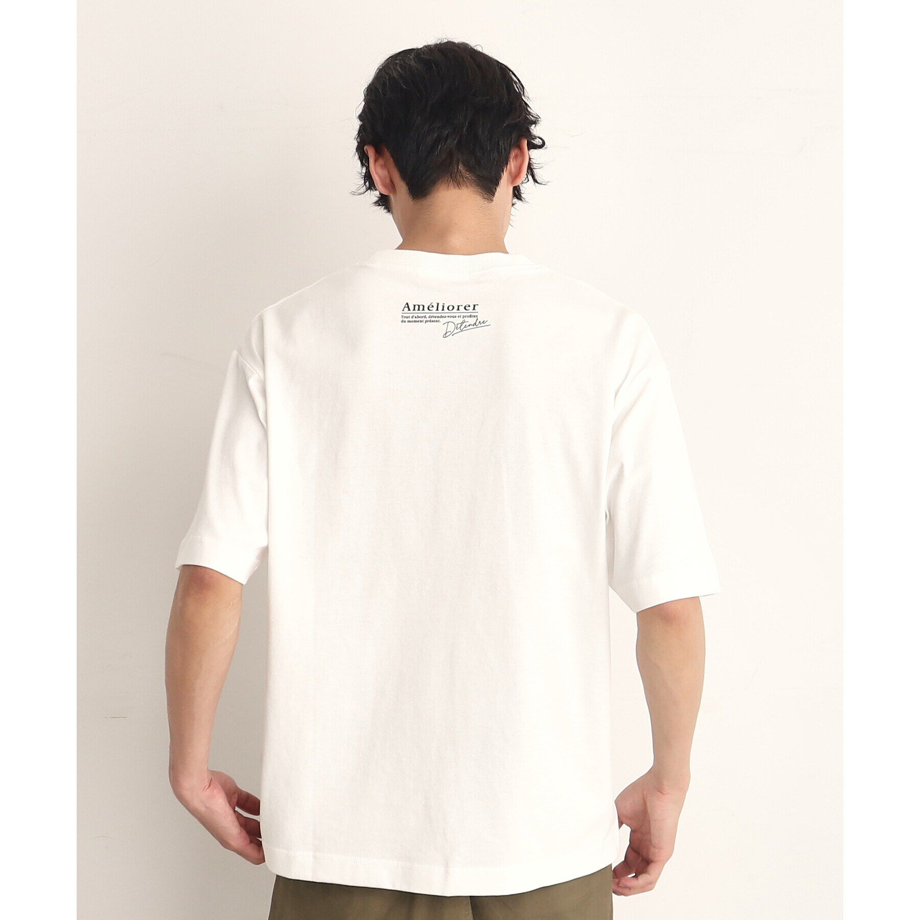 THE SHOP TK「オーガニックコットンFrenchフォトTシャツ」|Tシャツ・カットソー|