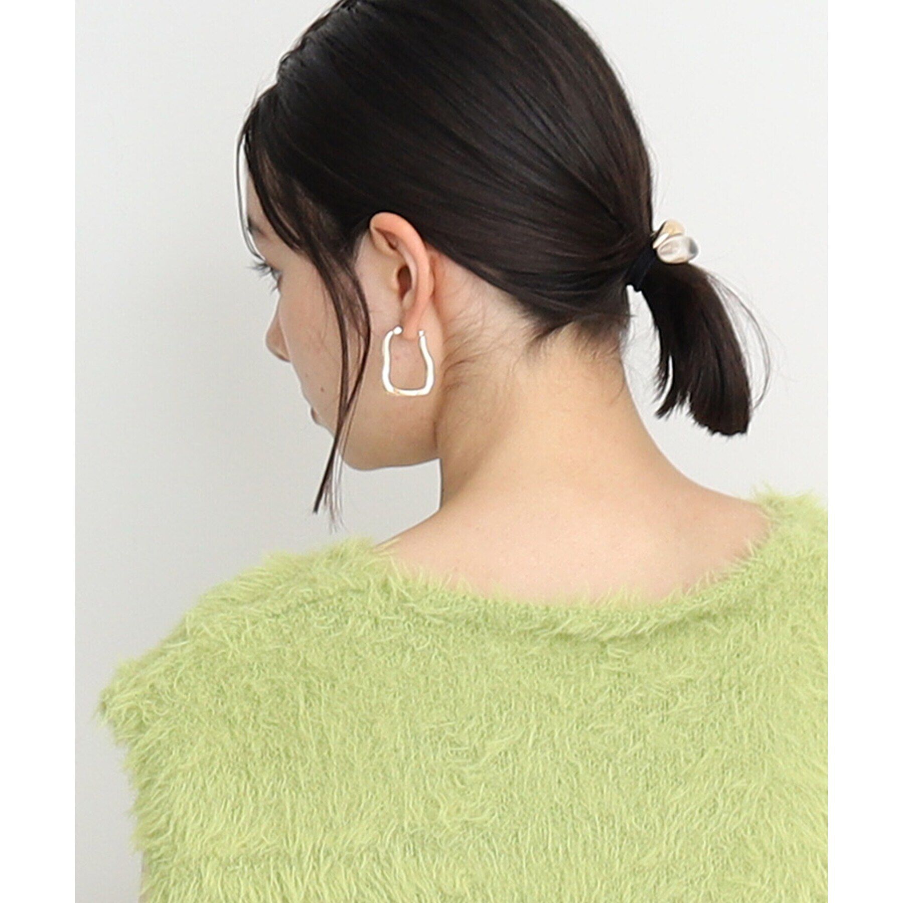 THE SHOP TK「【＠BAILA掲載】変形メタルループピアス/ヒルナンデス！で紹介」|ピアス|