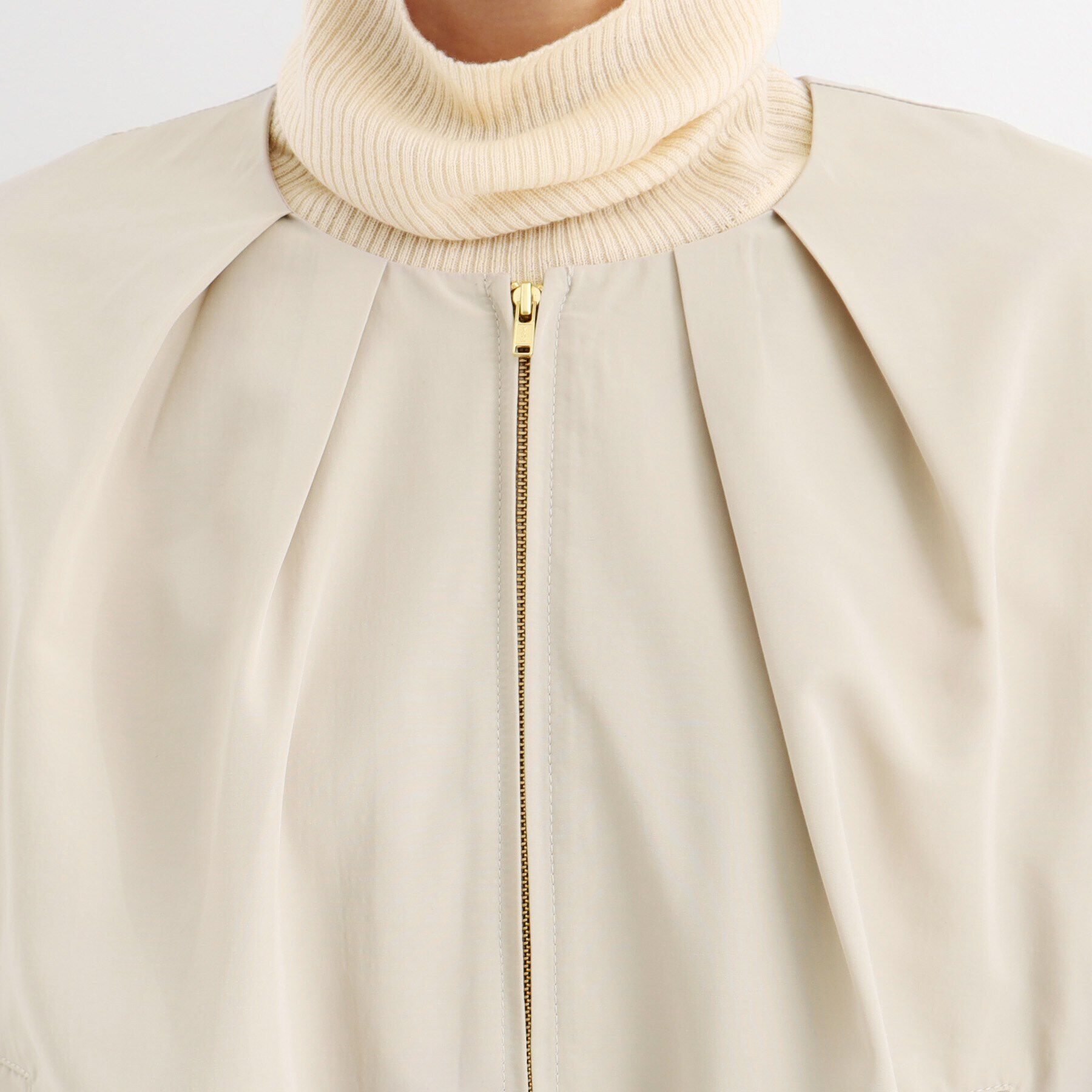 THE SHOP TK「バックレースブルゾン」|ブルゾン・スタジャン|