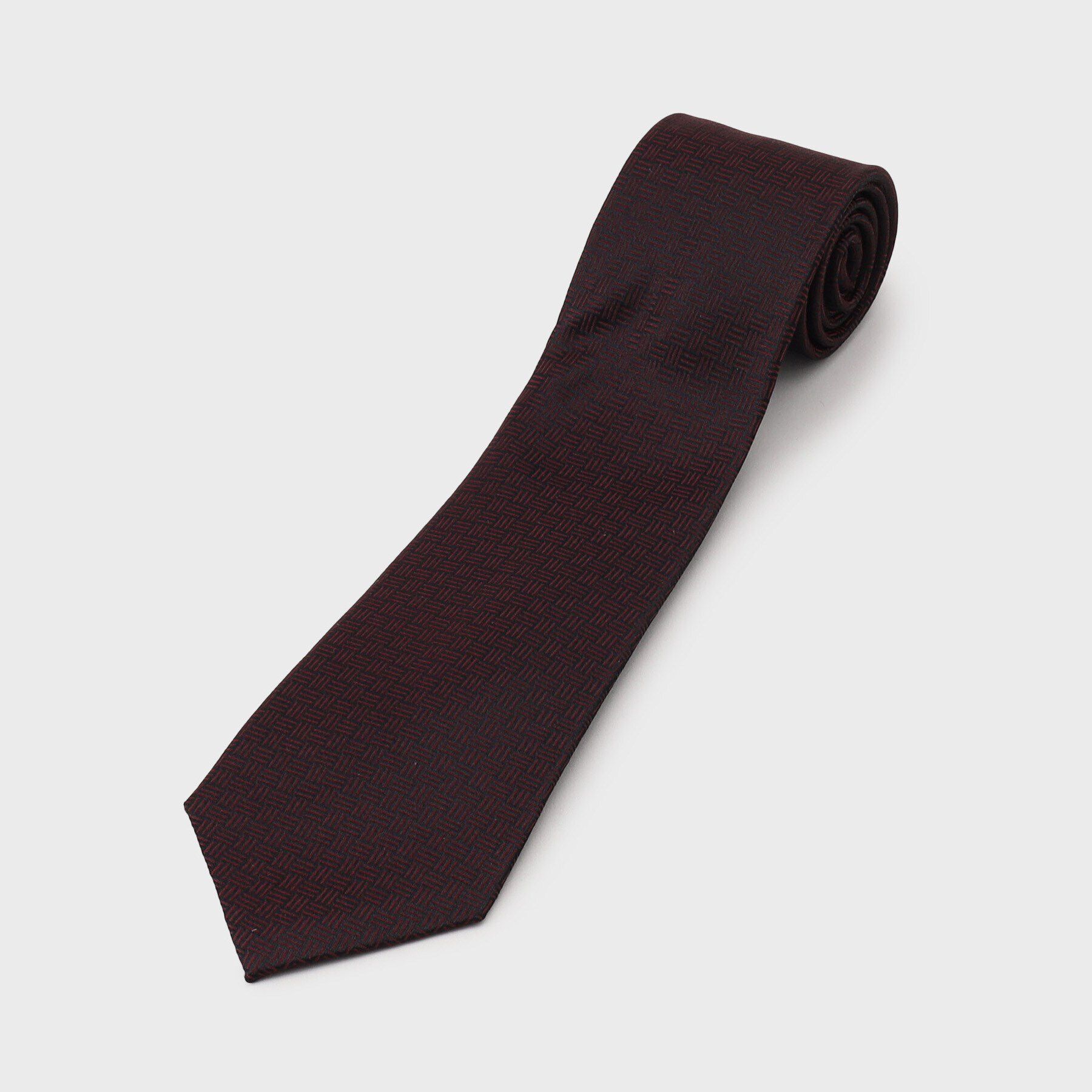 THE SHOP TK「シルクアソート柄タイ　ビジネス/ギフト」|ネクタイ・蝶ネクタイ|ボルドー(064)