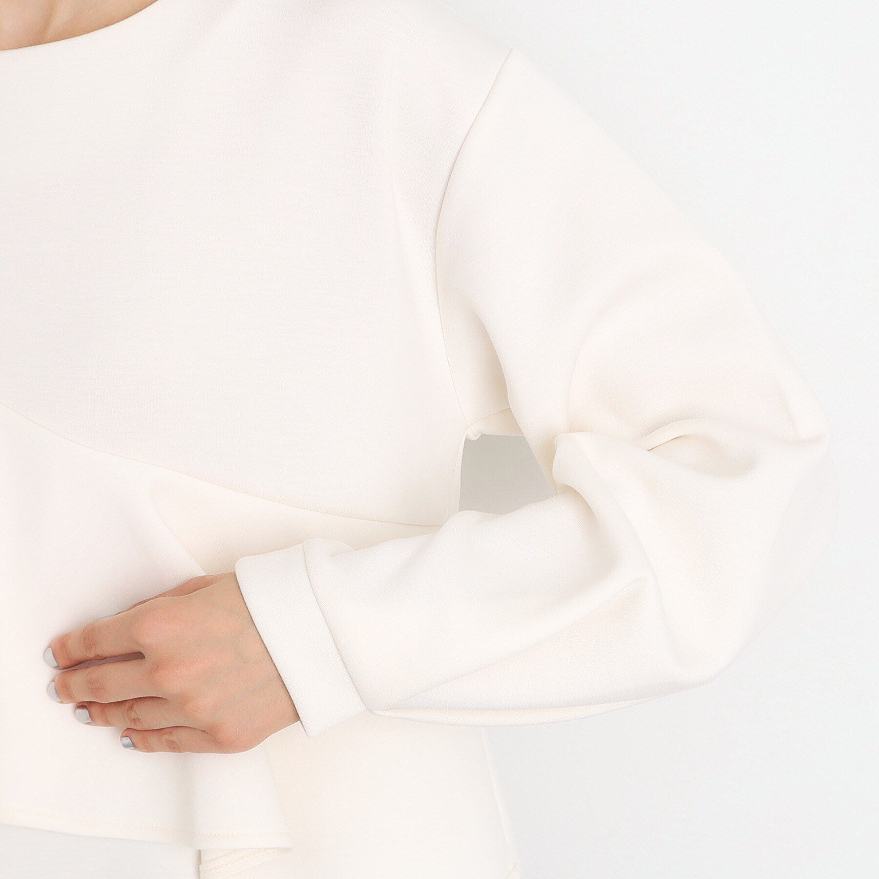 THE SHOP TK「アシメフリルプルオーバー【洗濯機OK】」|Tシャツ・カットソー|