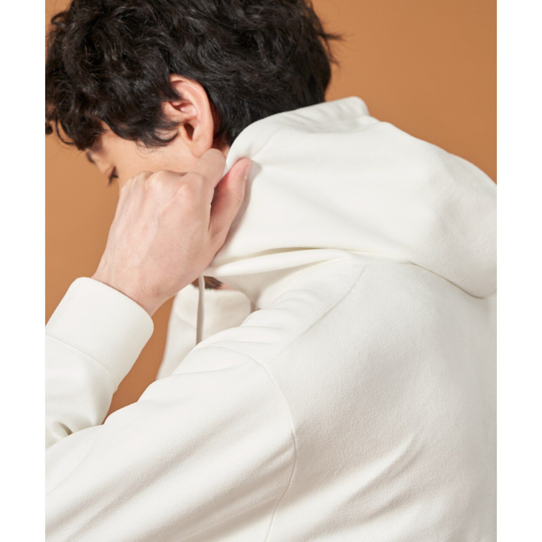 THE SHOP TK「杢スウェードタッチパーカー」|パーカー|