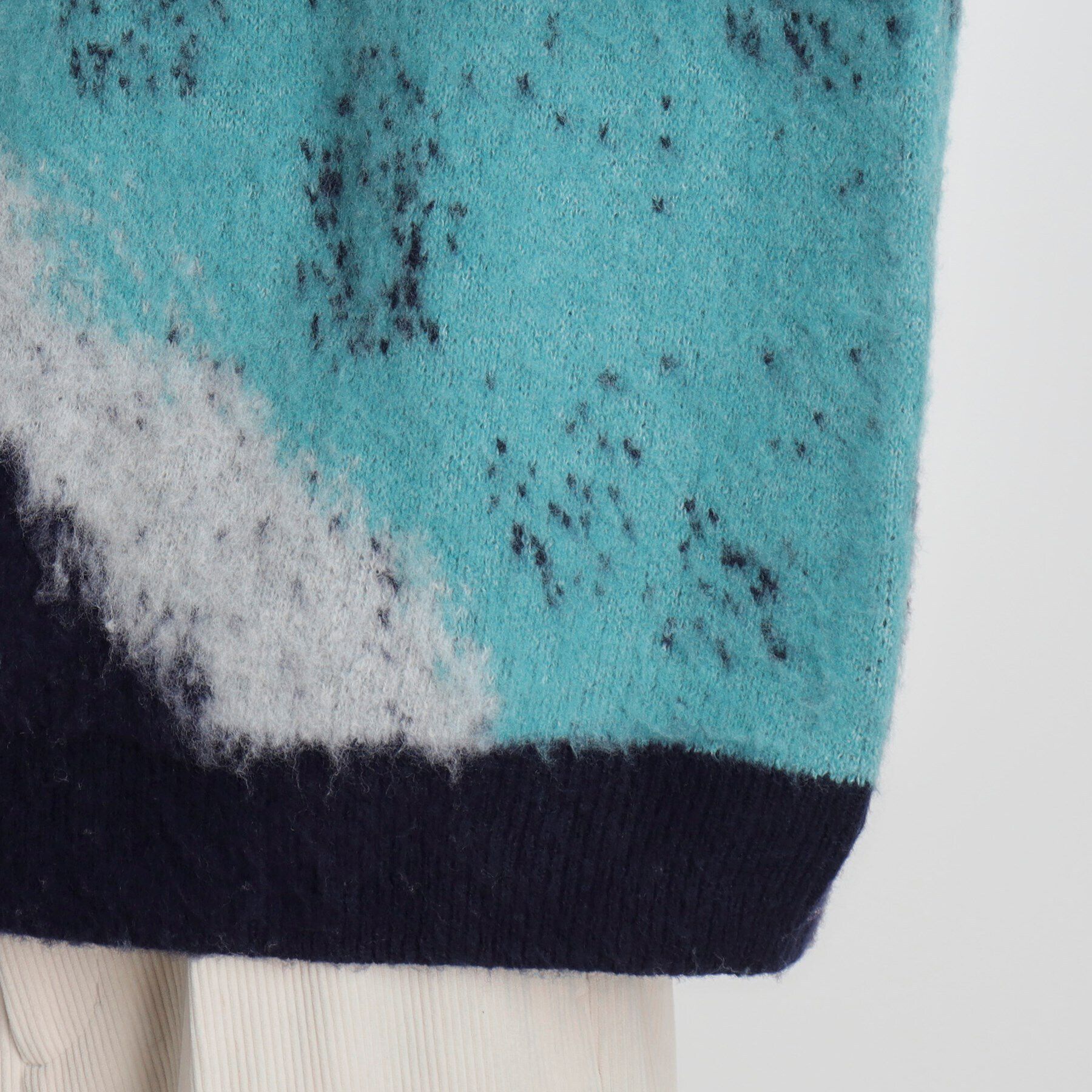 THE SHOP TK「グラデーションシャギーニット ビッグシルエット」|ニット・セーター|