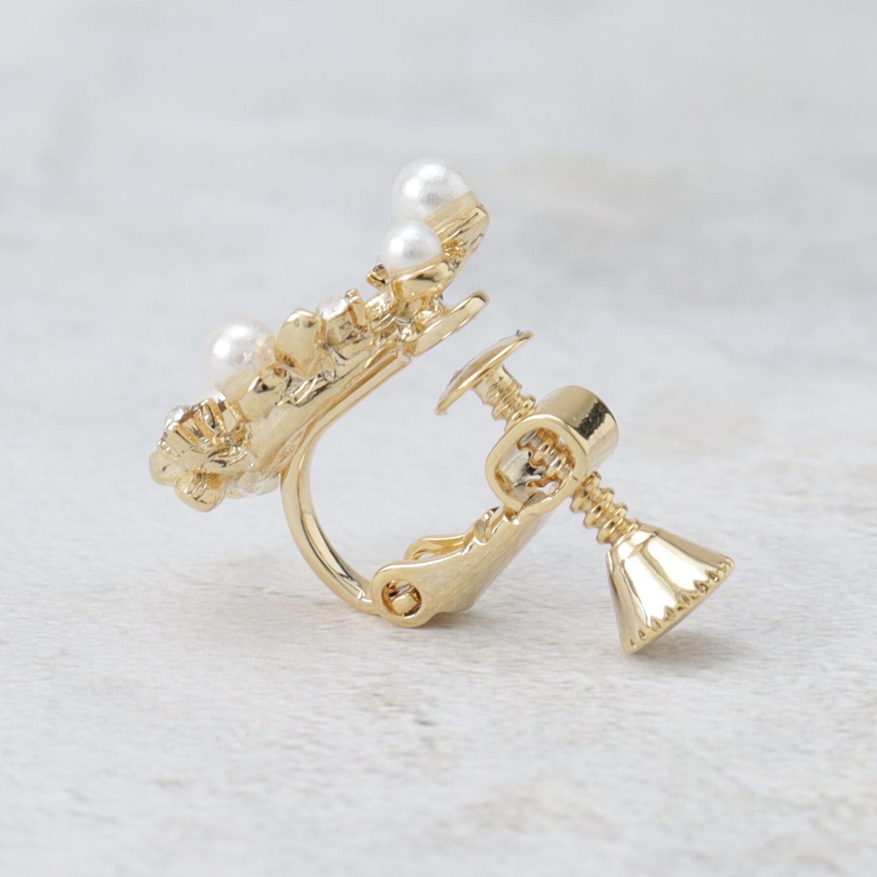 THE SHOP TK「ビジューパール調イヤリング」|イヤリング|