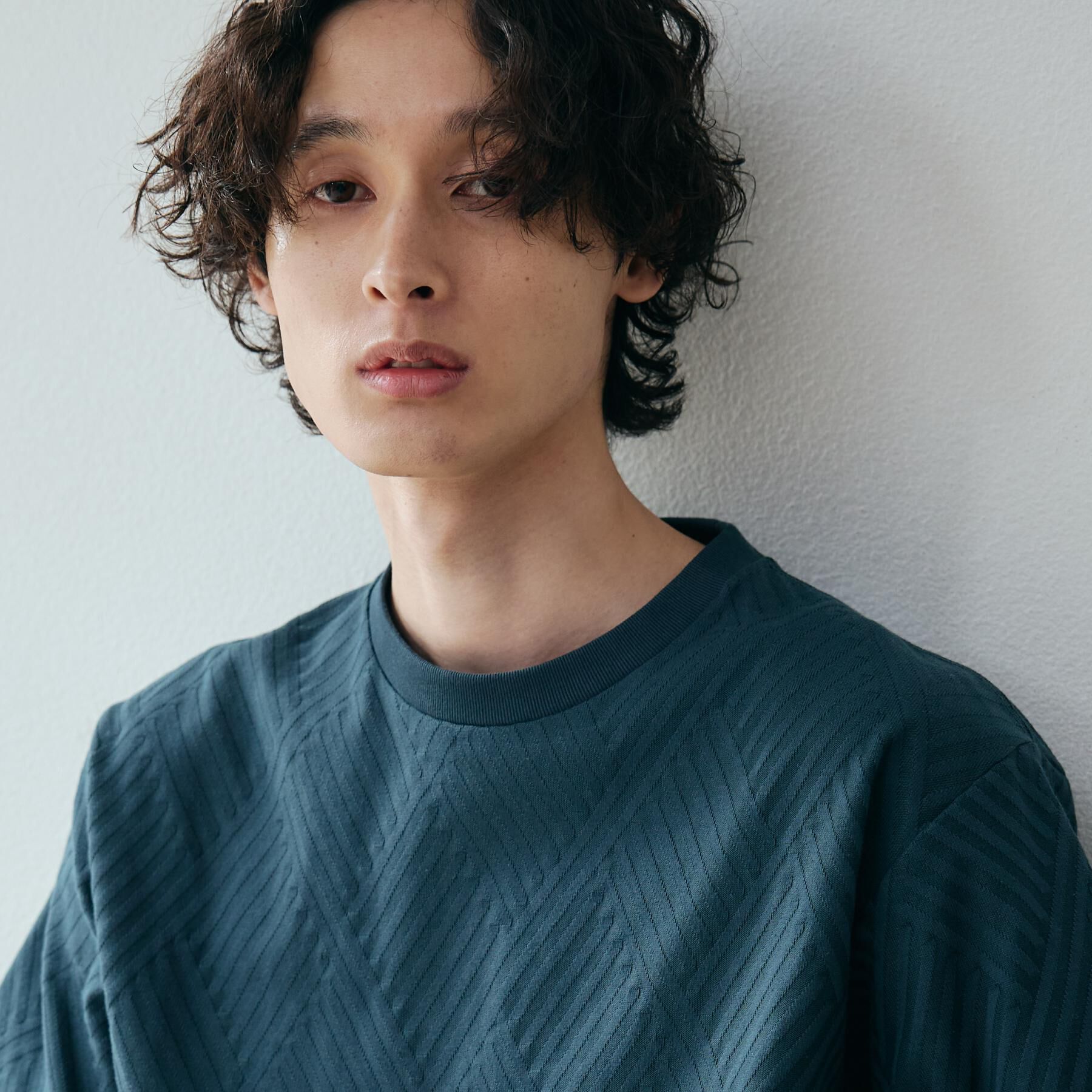 THE SHOP TK「リンクスジャカード半袖Ｔシャツ」|Tシャツ・カットソー|