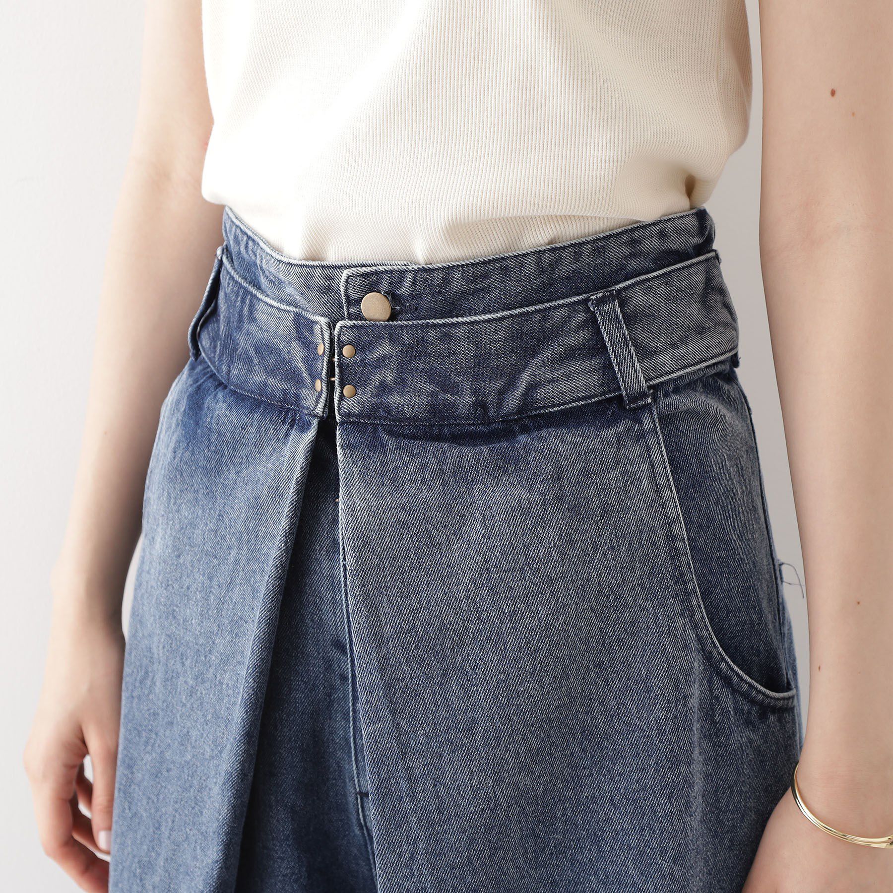 THE SHOP TK「バレル風タックパンツ【洗濯機OK】」|その他|