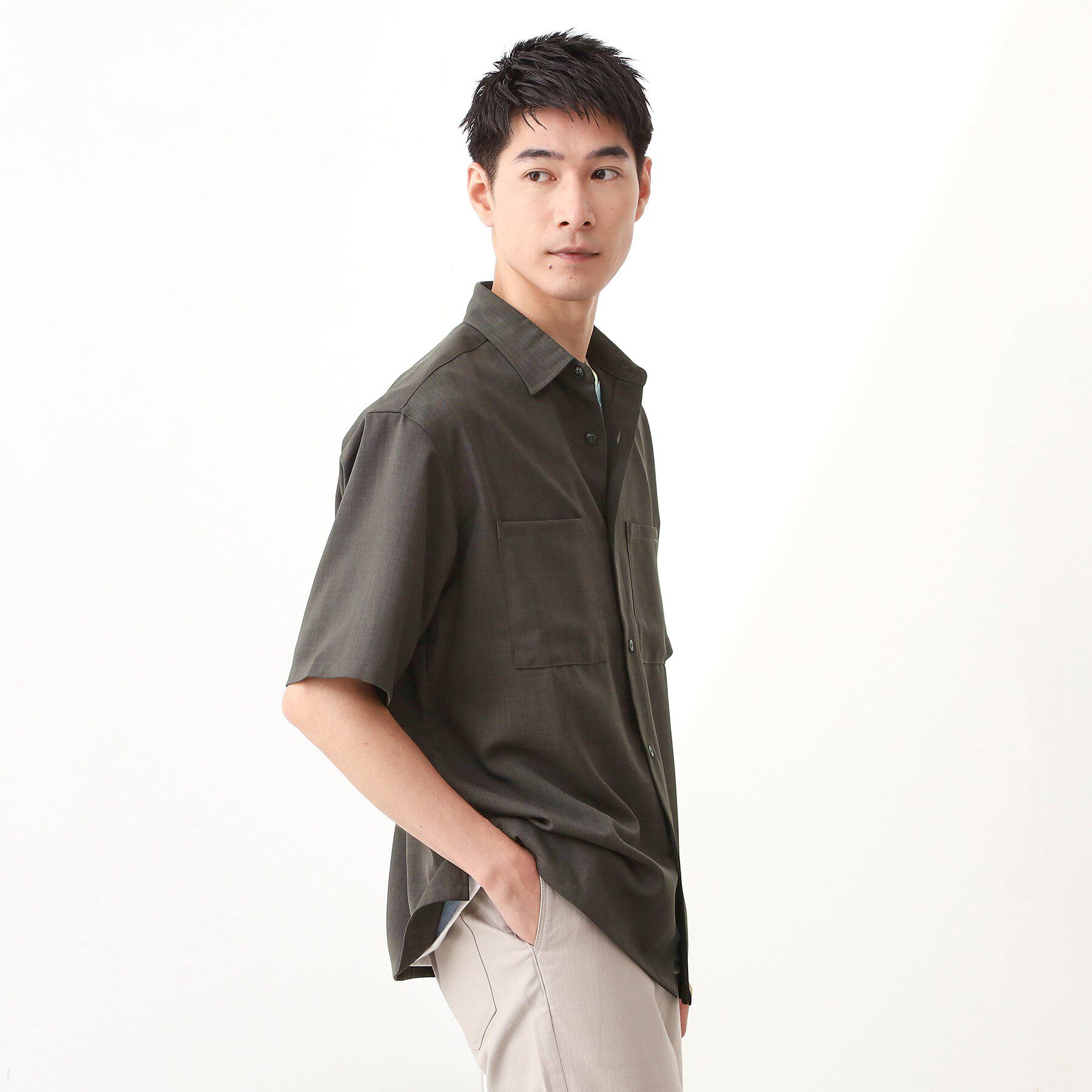 THE SHOP TK「【ご好評につき再入荷！】ドライポリシャツ　洗濯機OK」|シャツ・ブラウス|