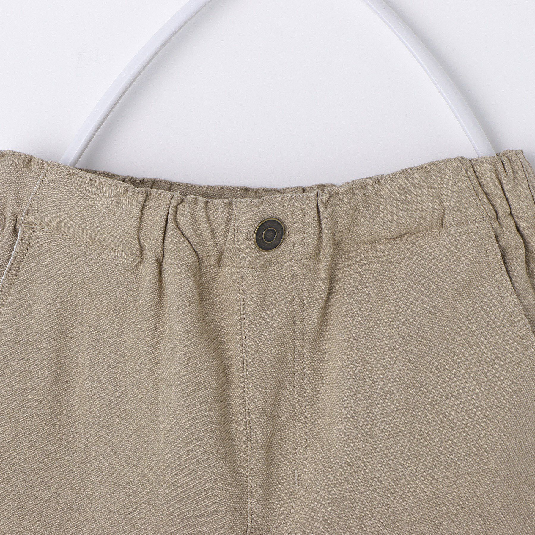 THE SHOP TK「【110－160/裏起毛】あったかのびーるストレートパンツ/洗濯機OK」|その他|