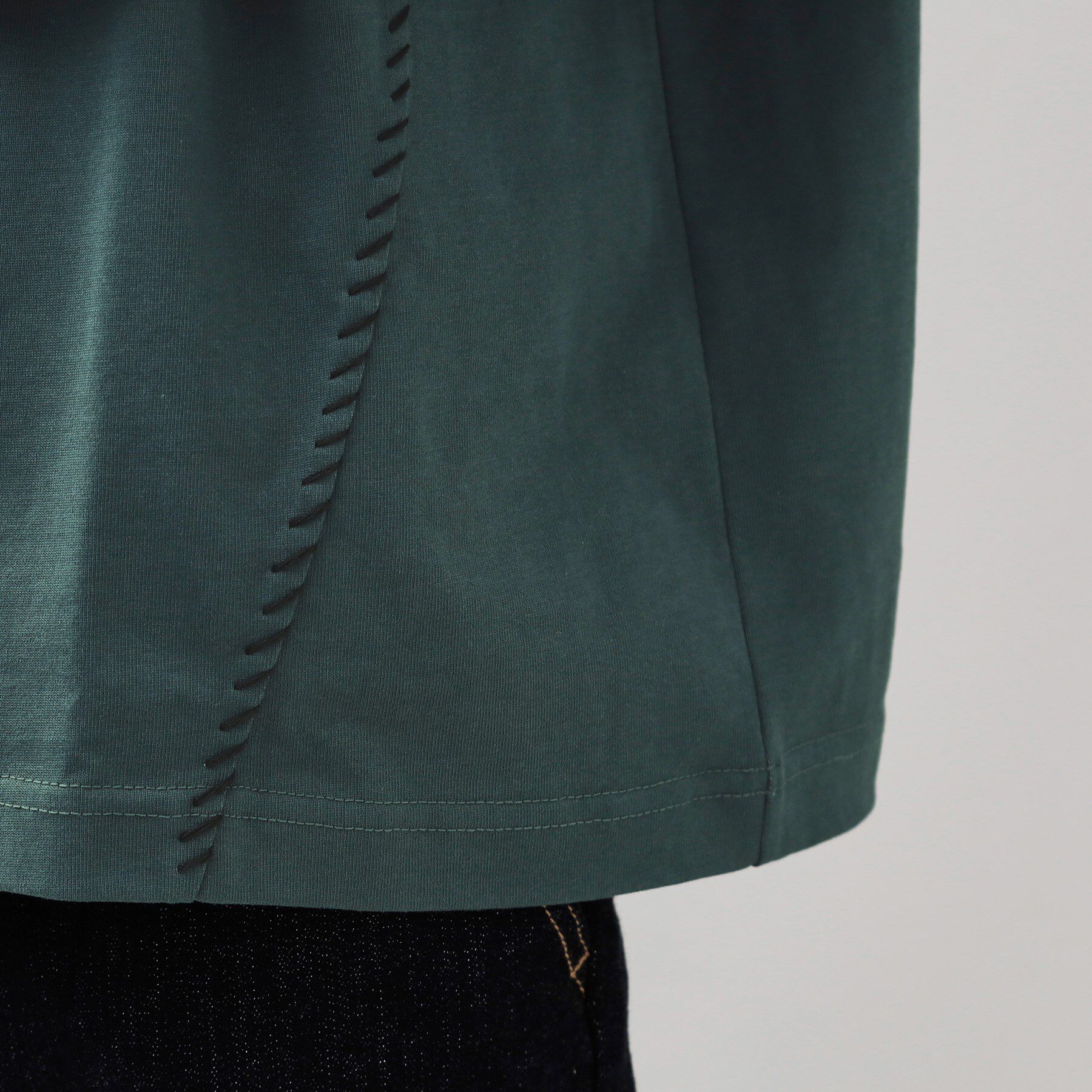 THE SHOP TK「ハンドステッチ長袖Tシャツ 【洗濯機OK】」|Tシャツ・カットソー|