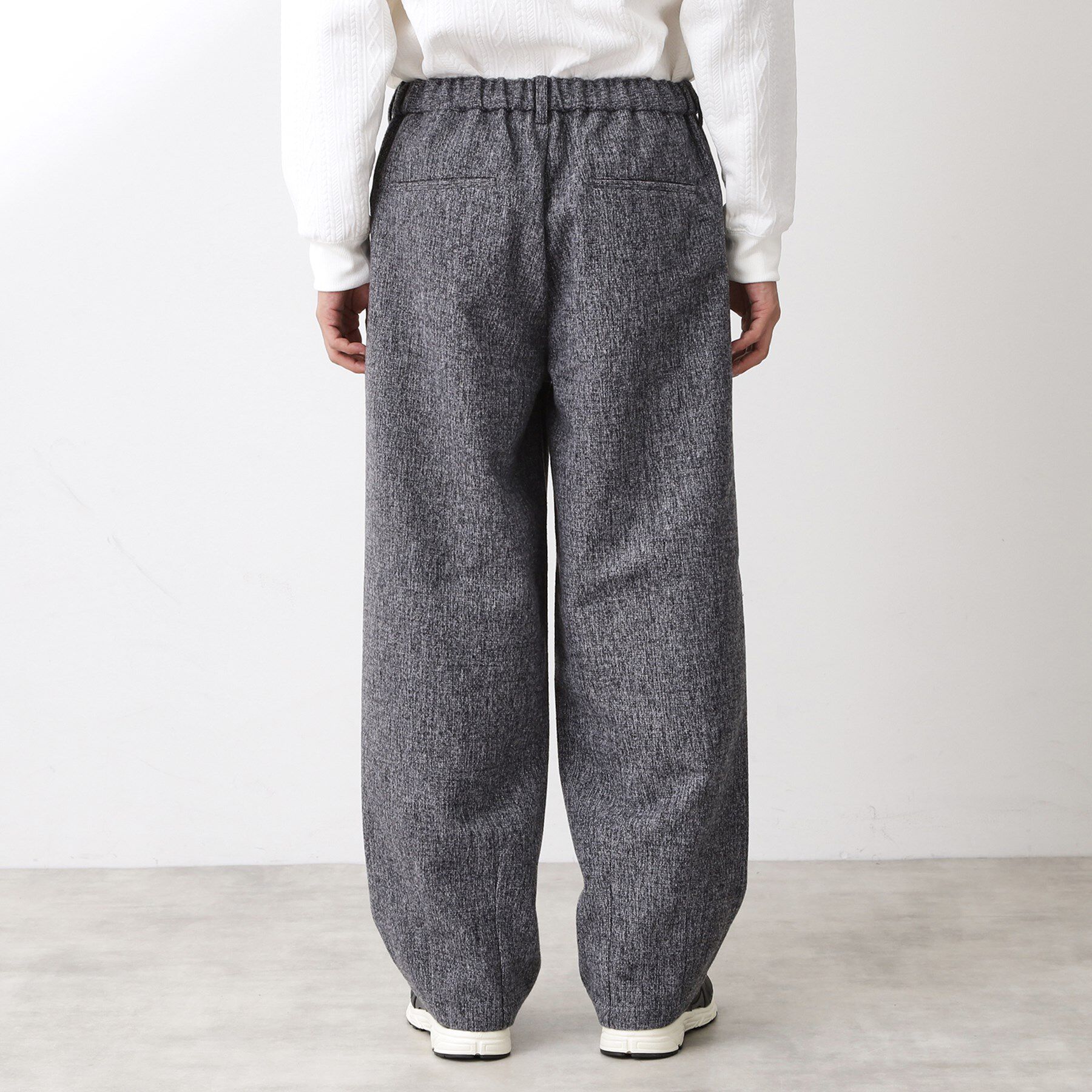 THE SHOP TK「ツイードワイドパンツ 【洗濯機OK／セットアップ可】」|その他|