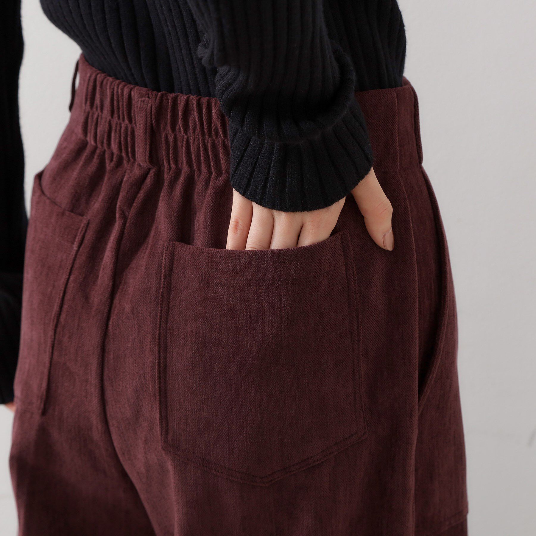 THE SHOP TK「クラッシュベロアベーカーパンツ」|その他|