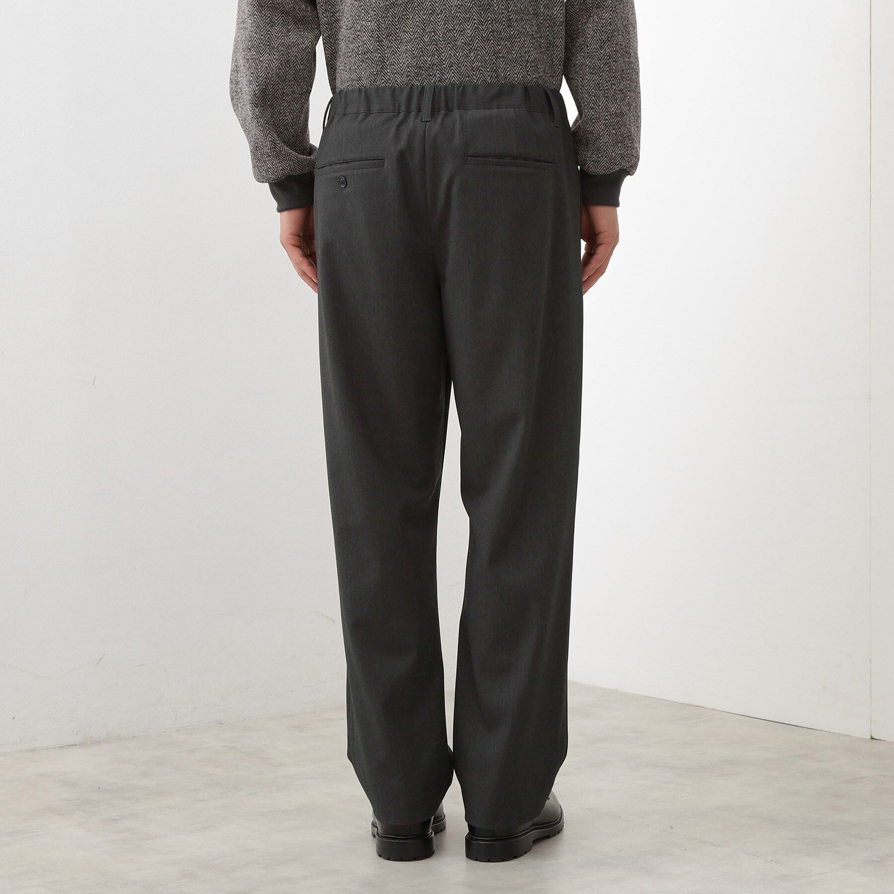 THE SHOP TK「セミワイドイージーパンツWARM 洗濯機OK／裏起毛／ストレッチ」|その他|