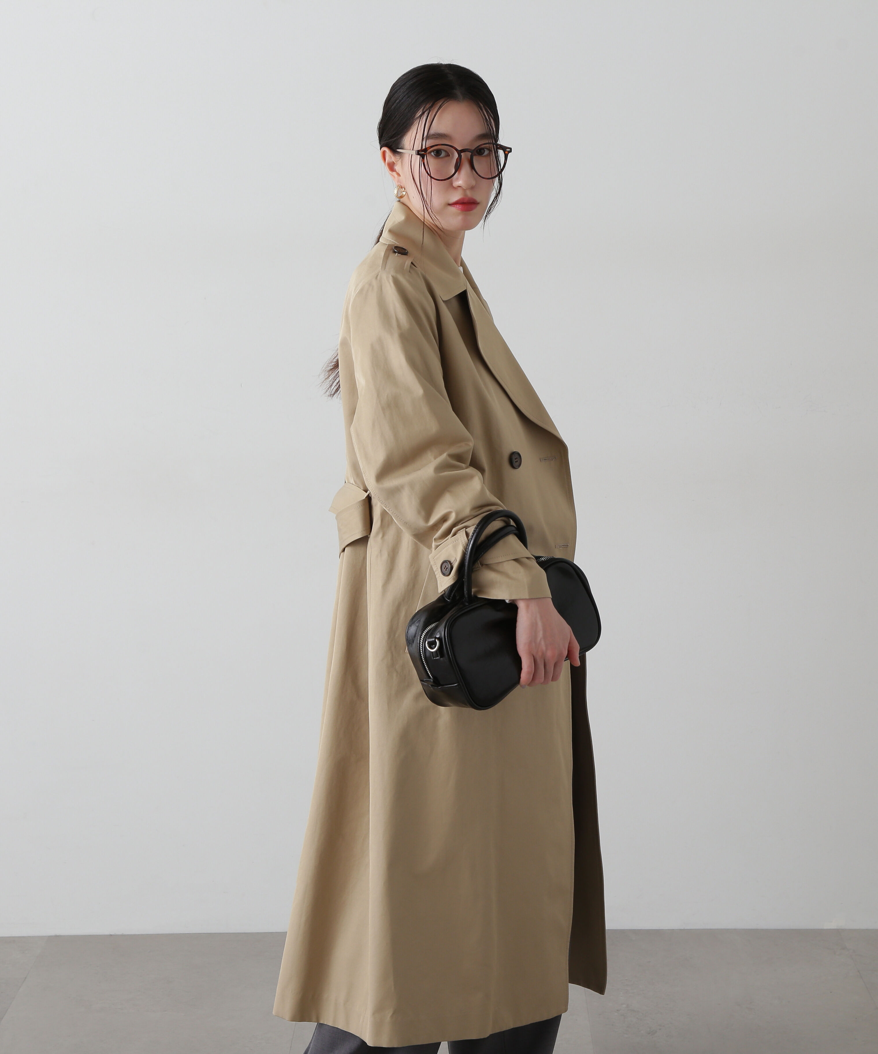  「ボックスシルエットトレンチコート」|その他|