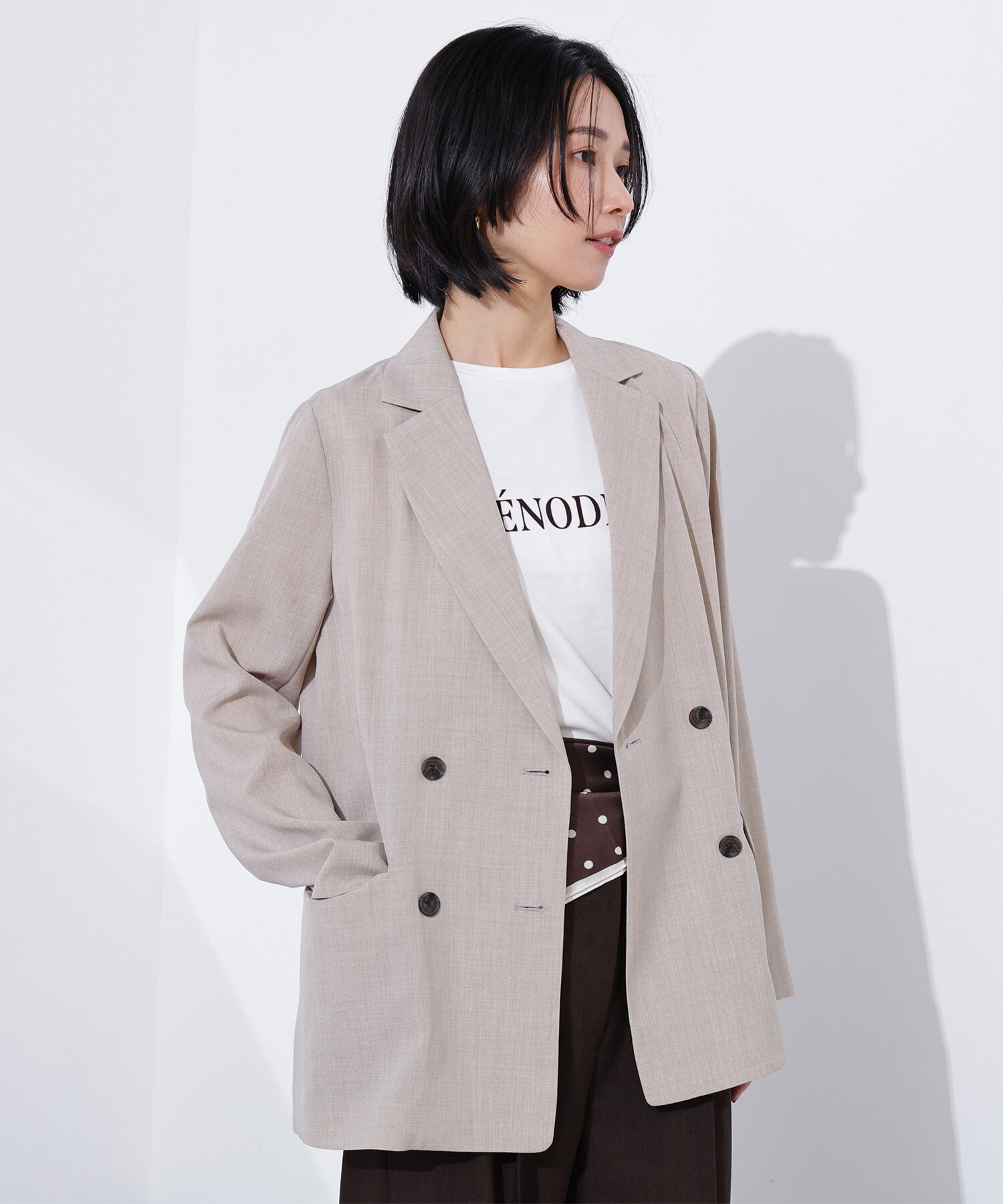  「ライトテーラードダブルジャケット」|その他|