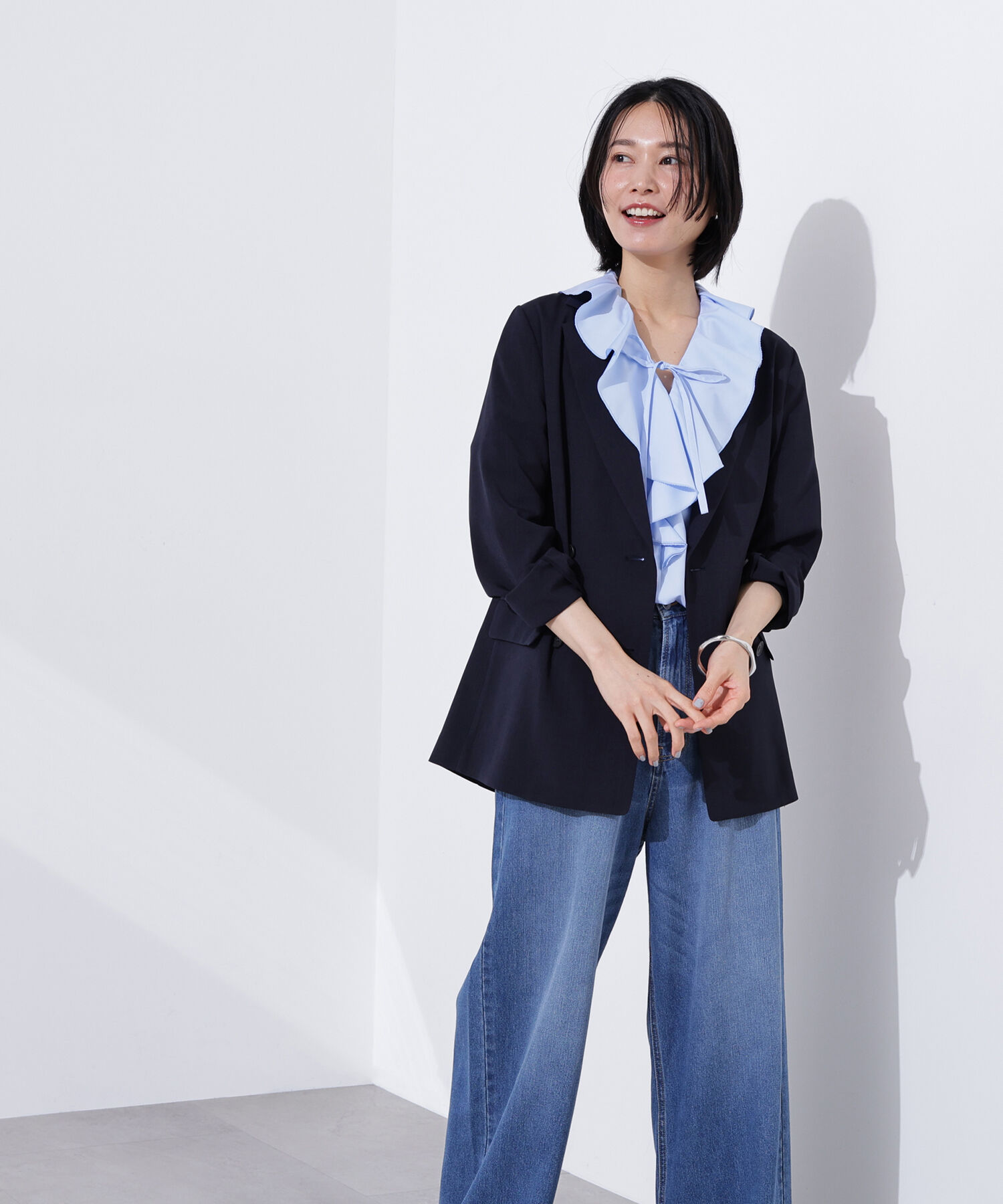  「ライトテーラードダブルジャケット」|その他|