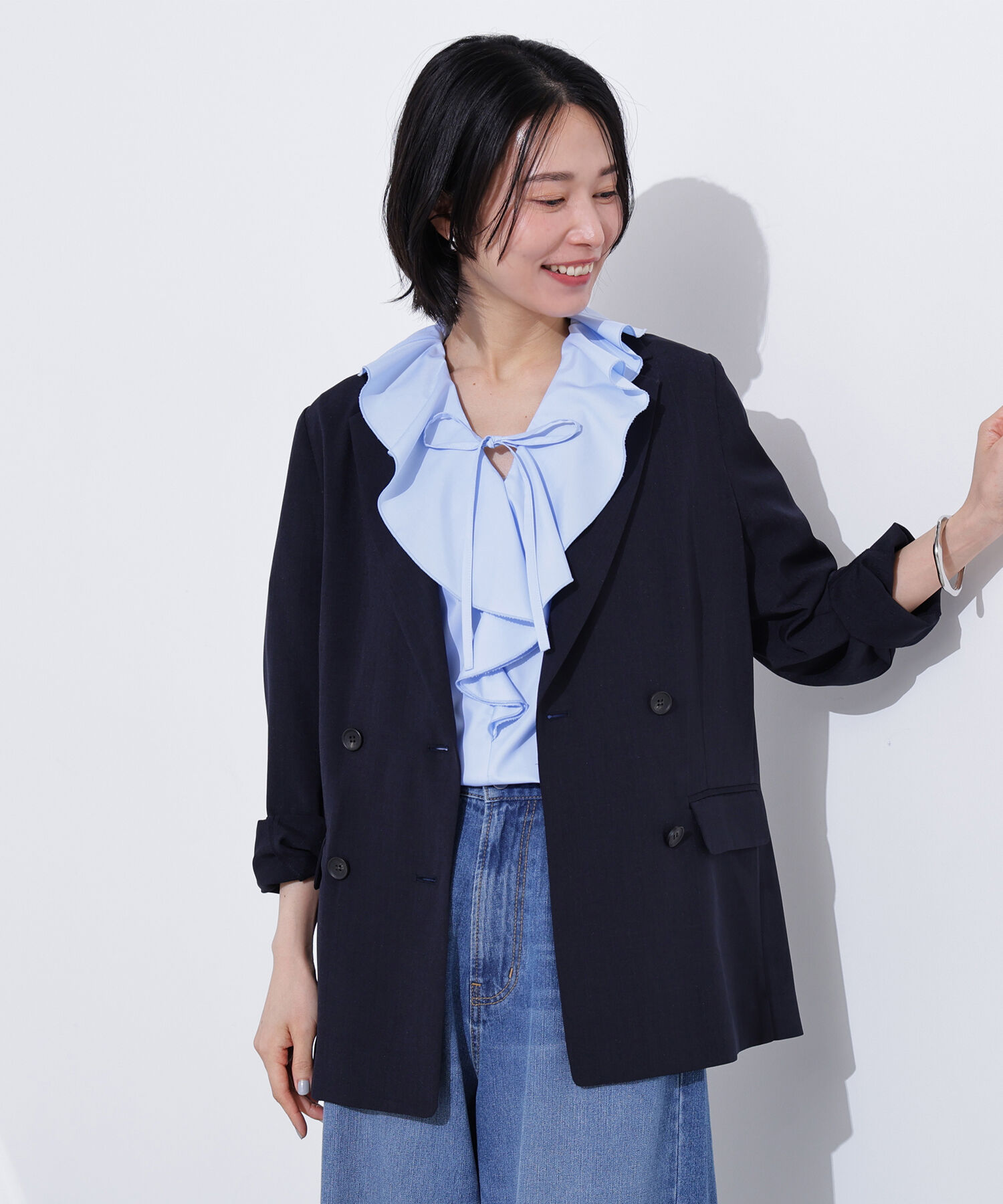  「ライトテーラードダブルジャケット」|その他|