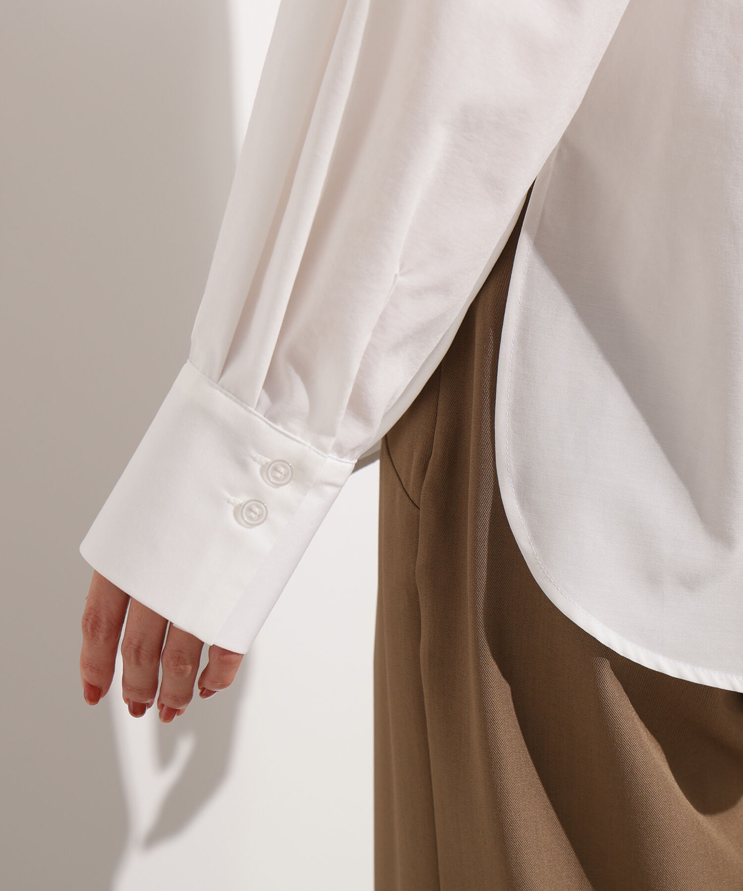  「2wayフリルカラーブラウス」|シャツ・ブラウス|