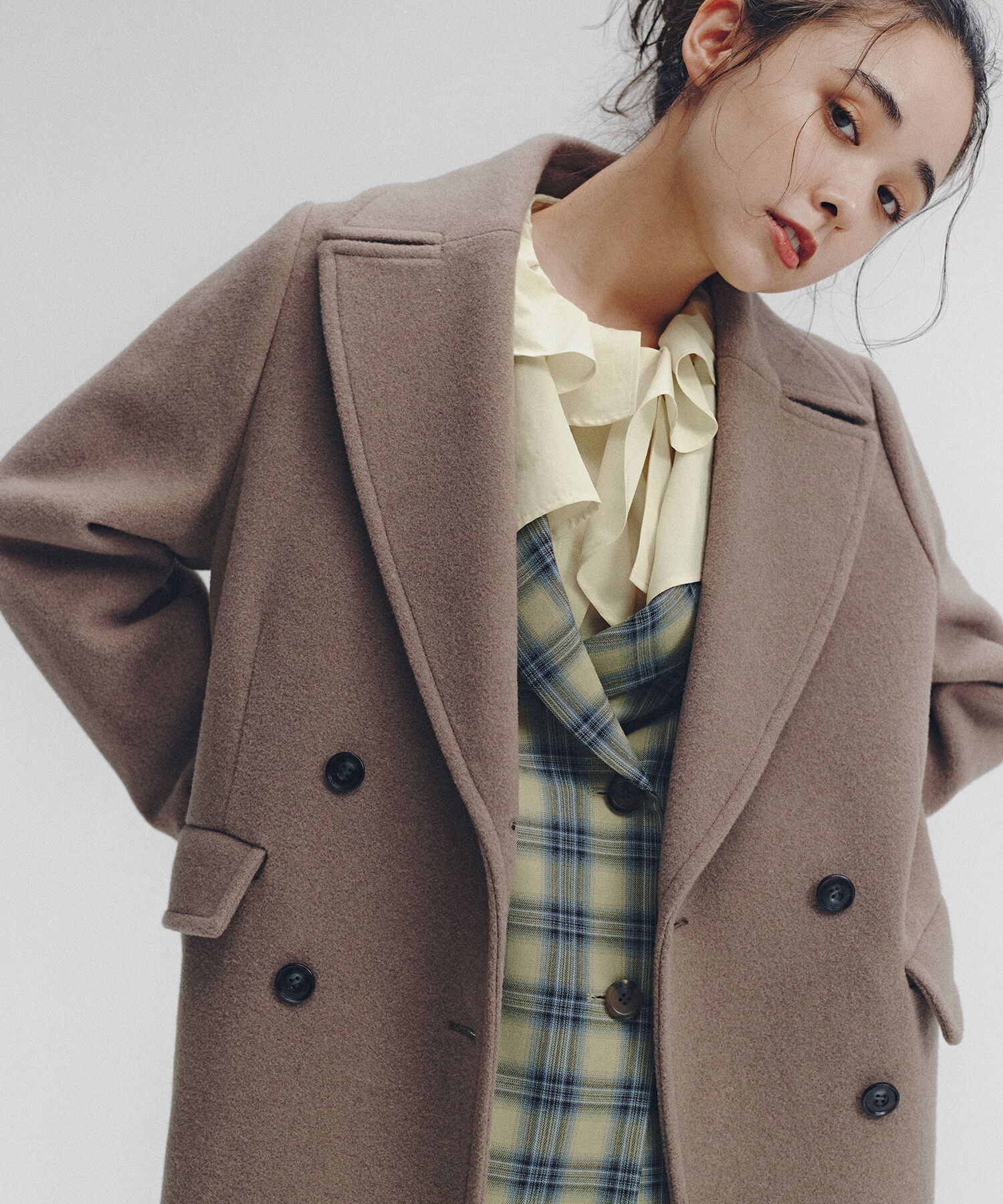  「2wayフリルカラーブラウス」|シャツ・ブラウス|