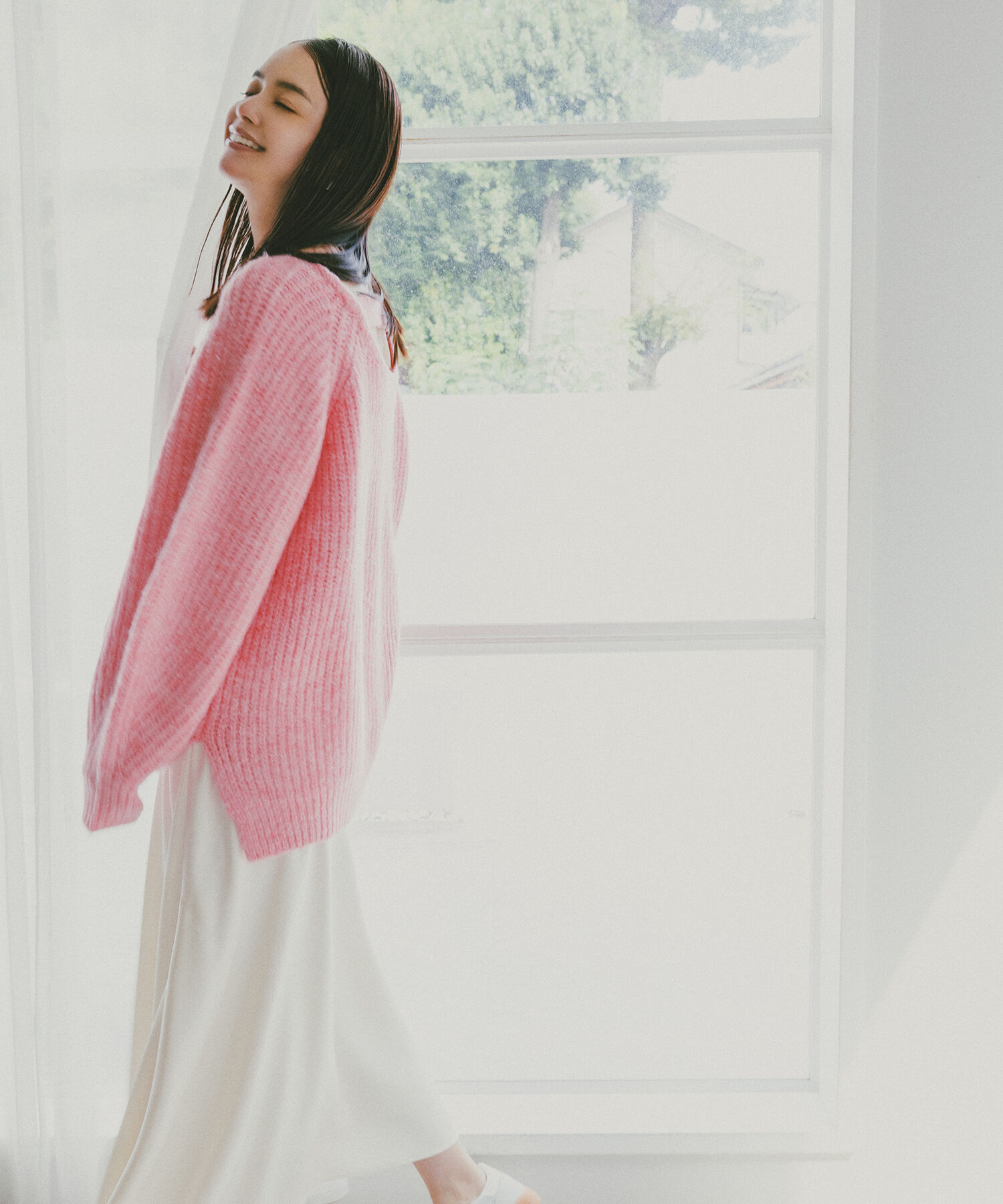  「サテンナロースカート」|スカート|