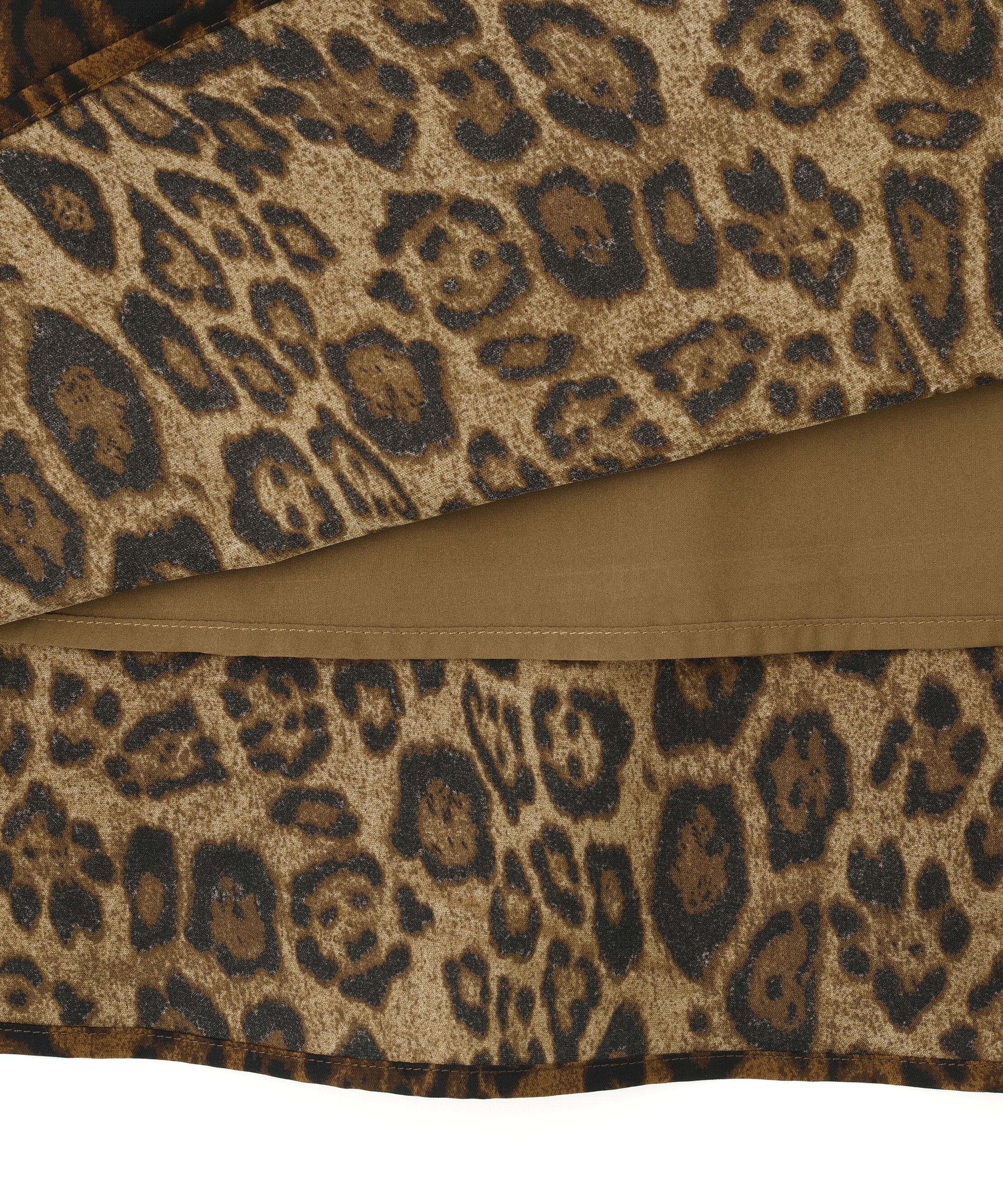  「レオパードナロースカート」|スカート|