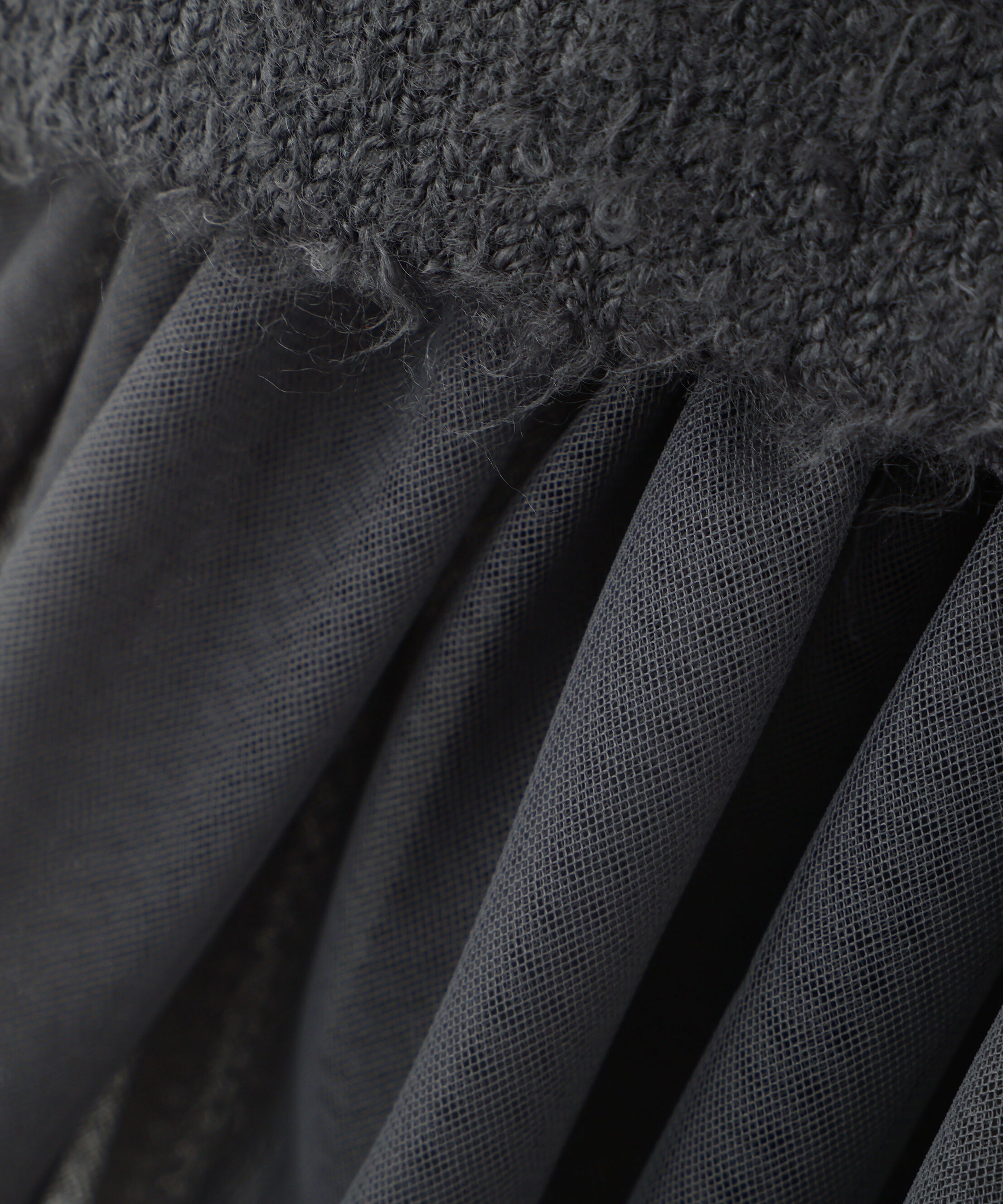  「チュールペプラムニットアンサンブル」|ニット・セーター|