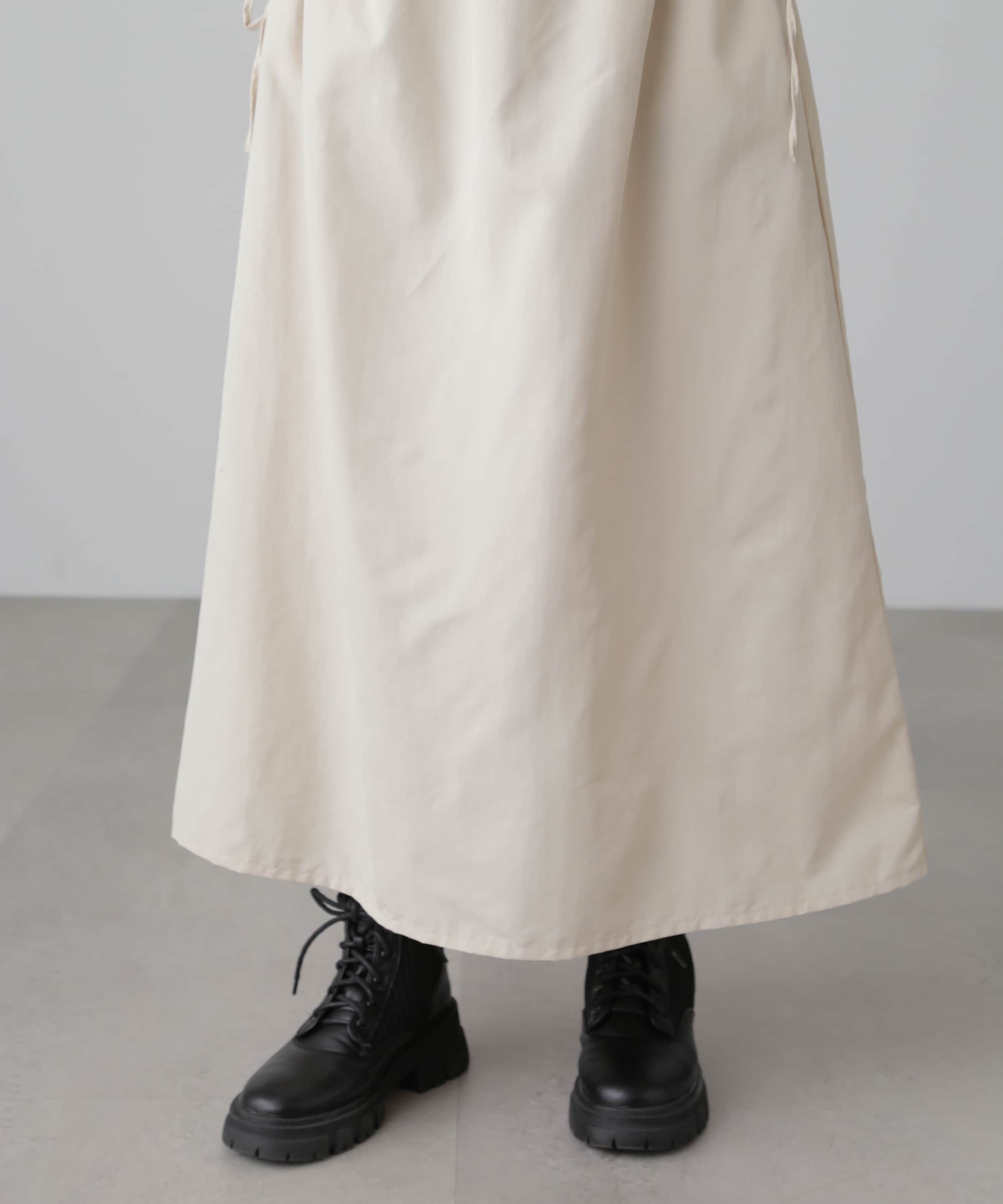  「カットドッキングウエストドロストワンピース」|ワンピース|