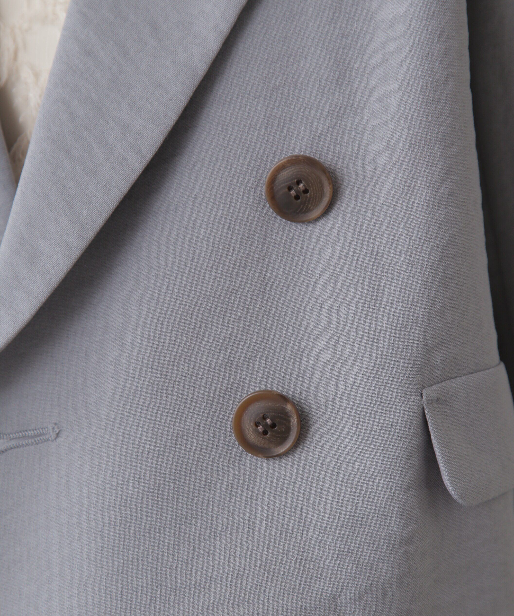  「[低身長サイズ/Sシリーズ]気流染めショート丈ダブルジャケット」|その他|