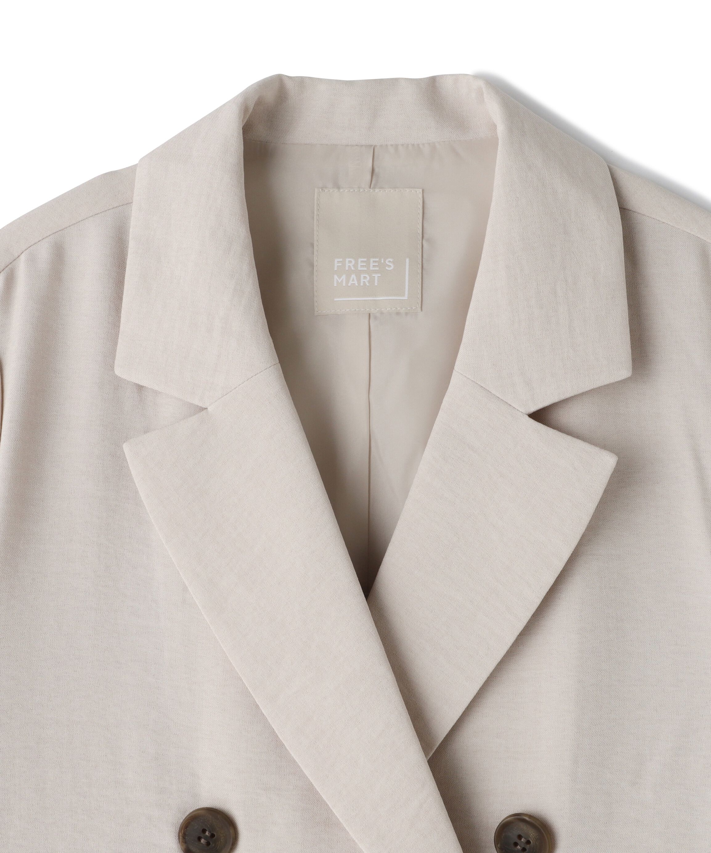  「[低身長サイズ/Sシリーズ]気流染めショート丈ダブルジャケット」|その他|