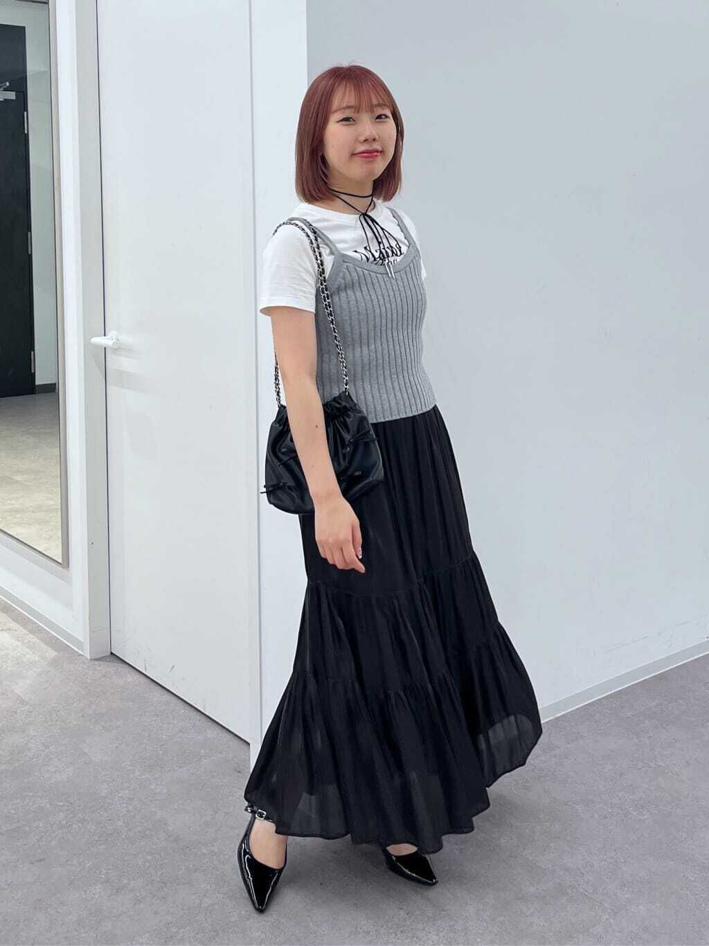  「リブニットタンクトップ」|ニット・セーター|