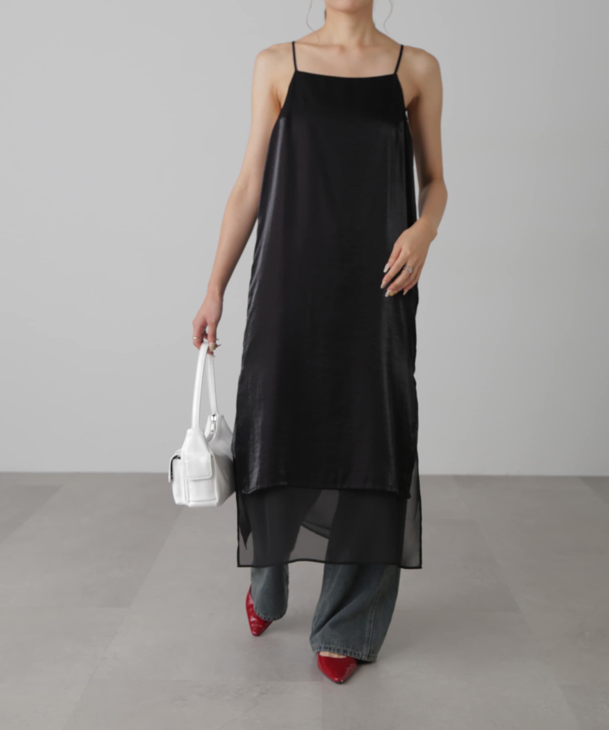  「レイヤードナローキャミワンピース」|ワンピース|